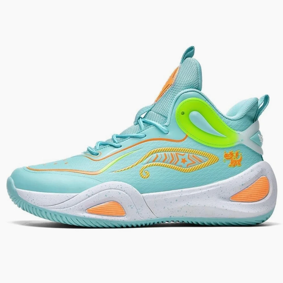 Zapatillas Baloncesto Hombre Altas Antideslizantes Transpirables | Ideales for baloncesto y running. Suela de goma antideslizante. Parte superior de cuero sintético y malla.