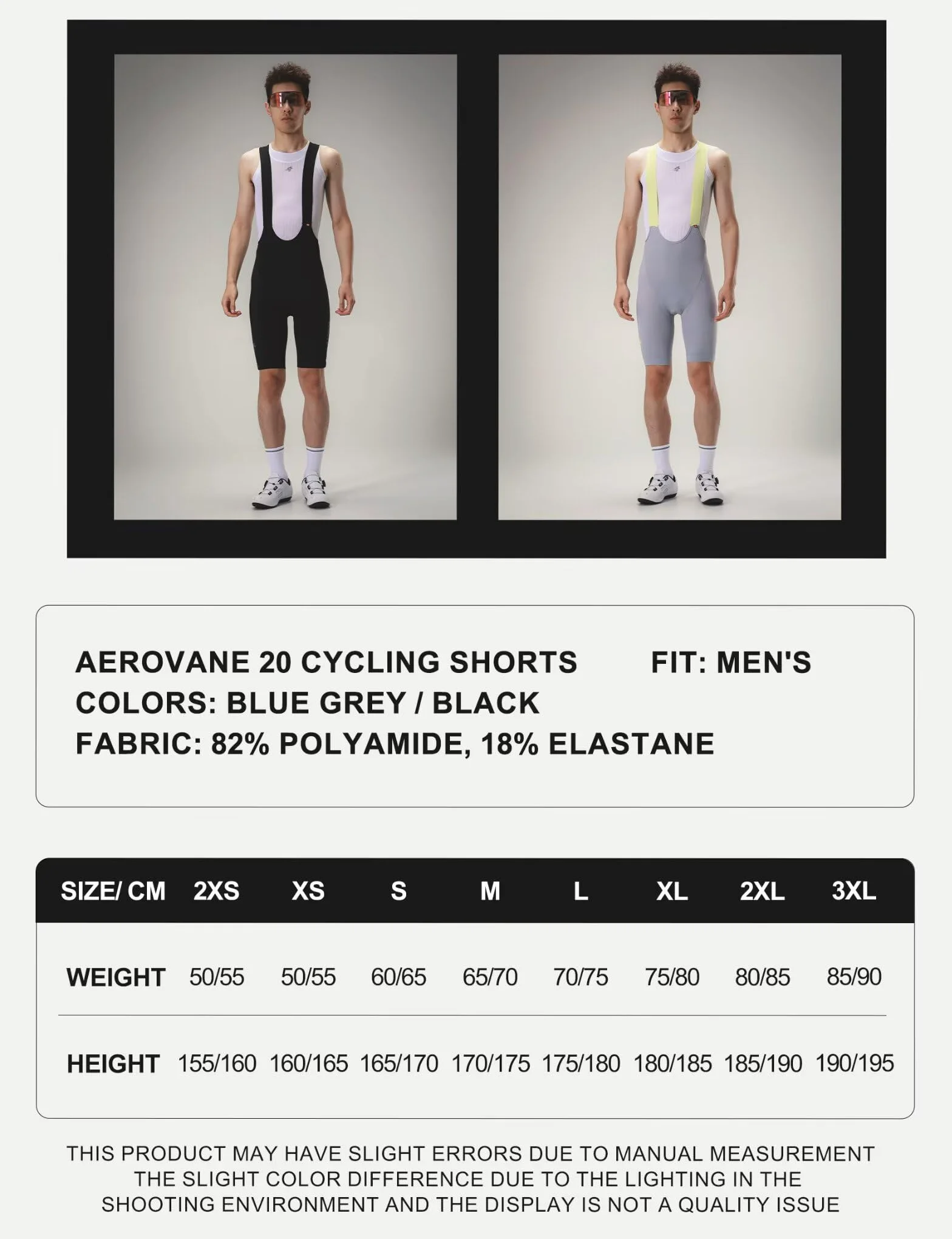 LAMEDA Culote Corto Ciclismo para Hombre UPF50+ Pantalones Ajustados Cortos MTB y Carretera Transpirable Fresco Verano