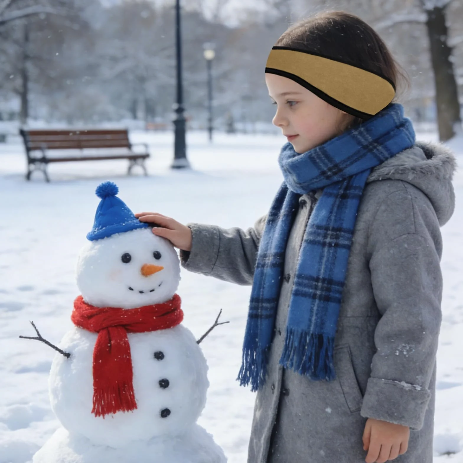 6 orejeras para niños, diademas, calentadores de orejas de invierno para niños y niñas, diademas de invierno para deportes al aire libre, correr, senderismo, ciclismo, tenis, trotar