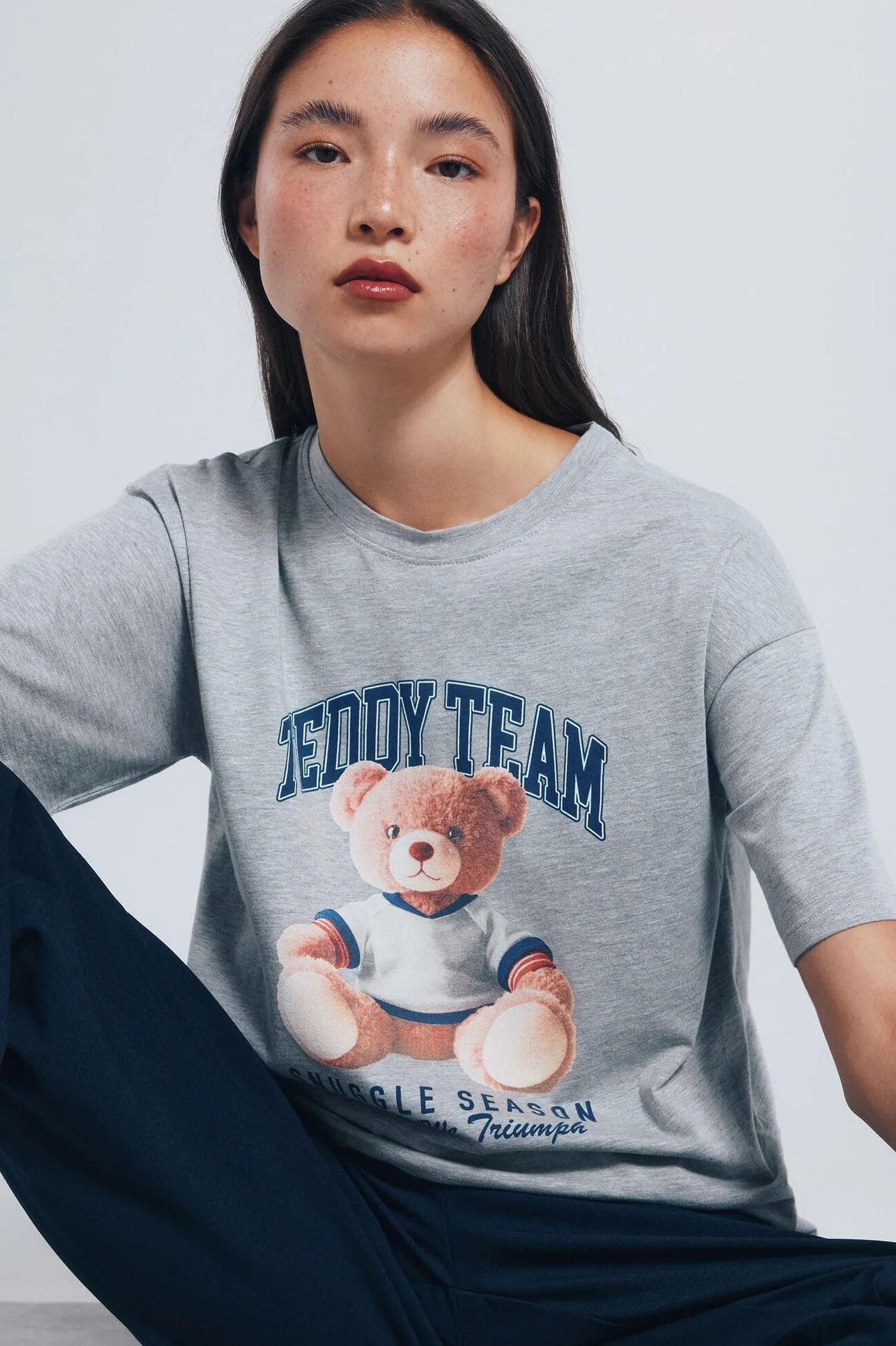 SPRINGFIELD Teddy Bear Short Sleeve T-Shirt Camiseta De Manga Corta Mujer