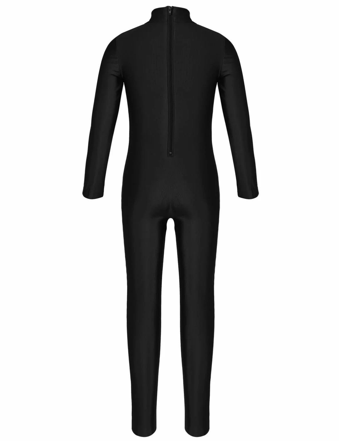 TiaoBug Bodies Jumpsuit Mono para Danza Gimnasia Rítmica Leotardo Body Básico Clásico Manga Larga para Ballet Deporte Niñas Niños