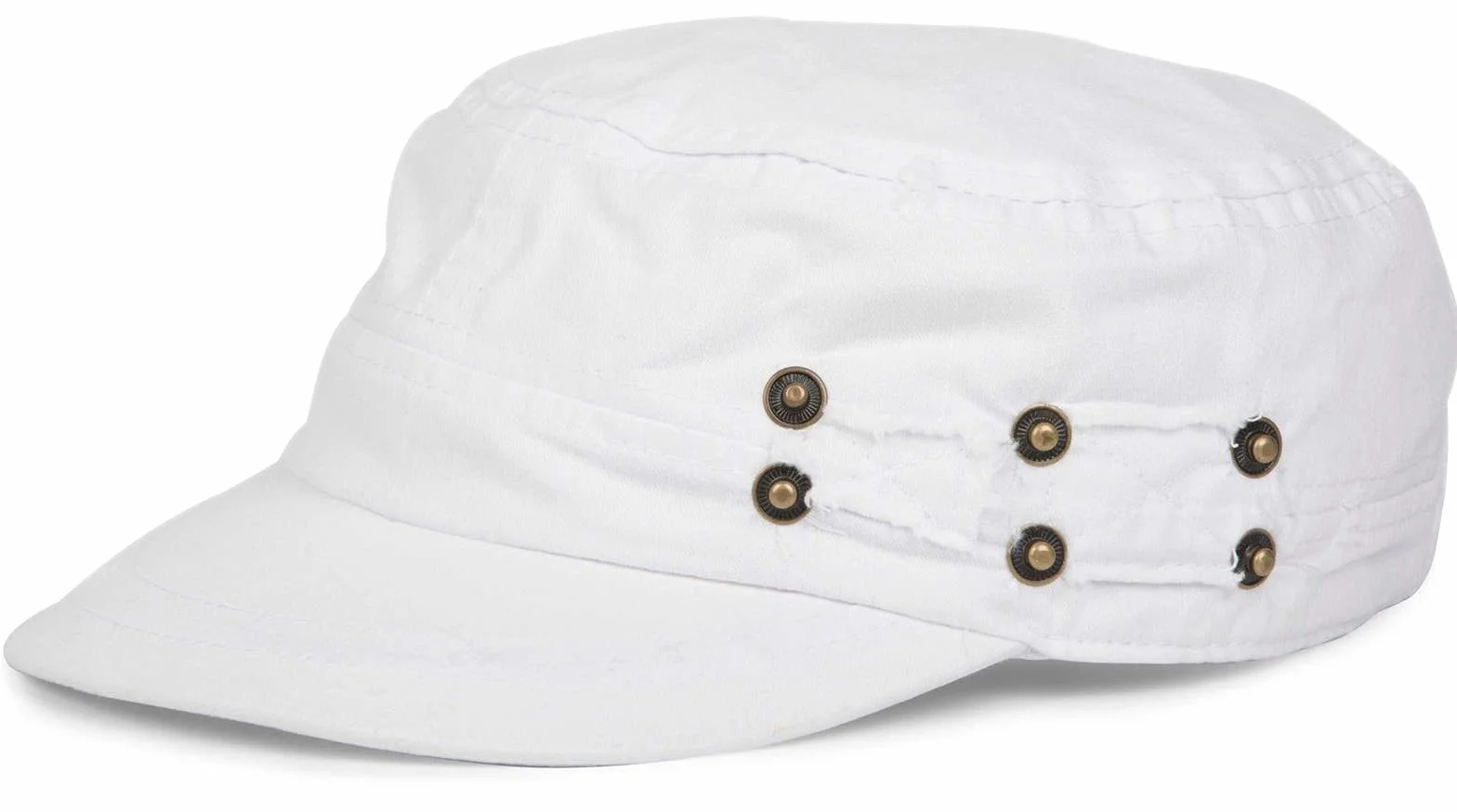 Gorra Militar Unisex Vintage Desgastado Ajustable Algodón Visera Usado