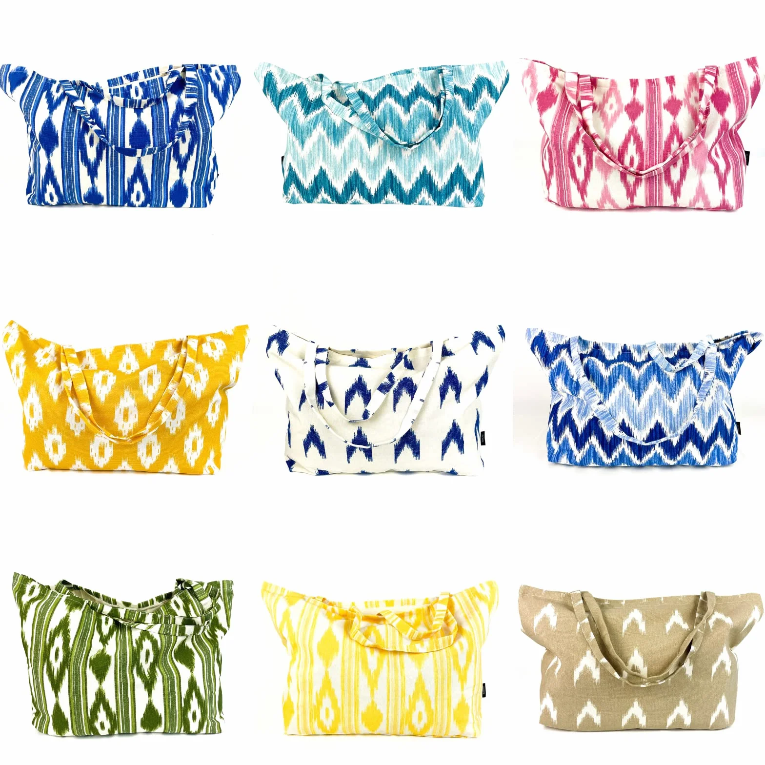 Bolsa Playa Grande XXL Familiar - Estilo Mediterráneo - Bolso Mujer para Verano y Piscina