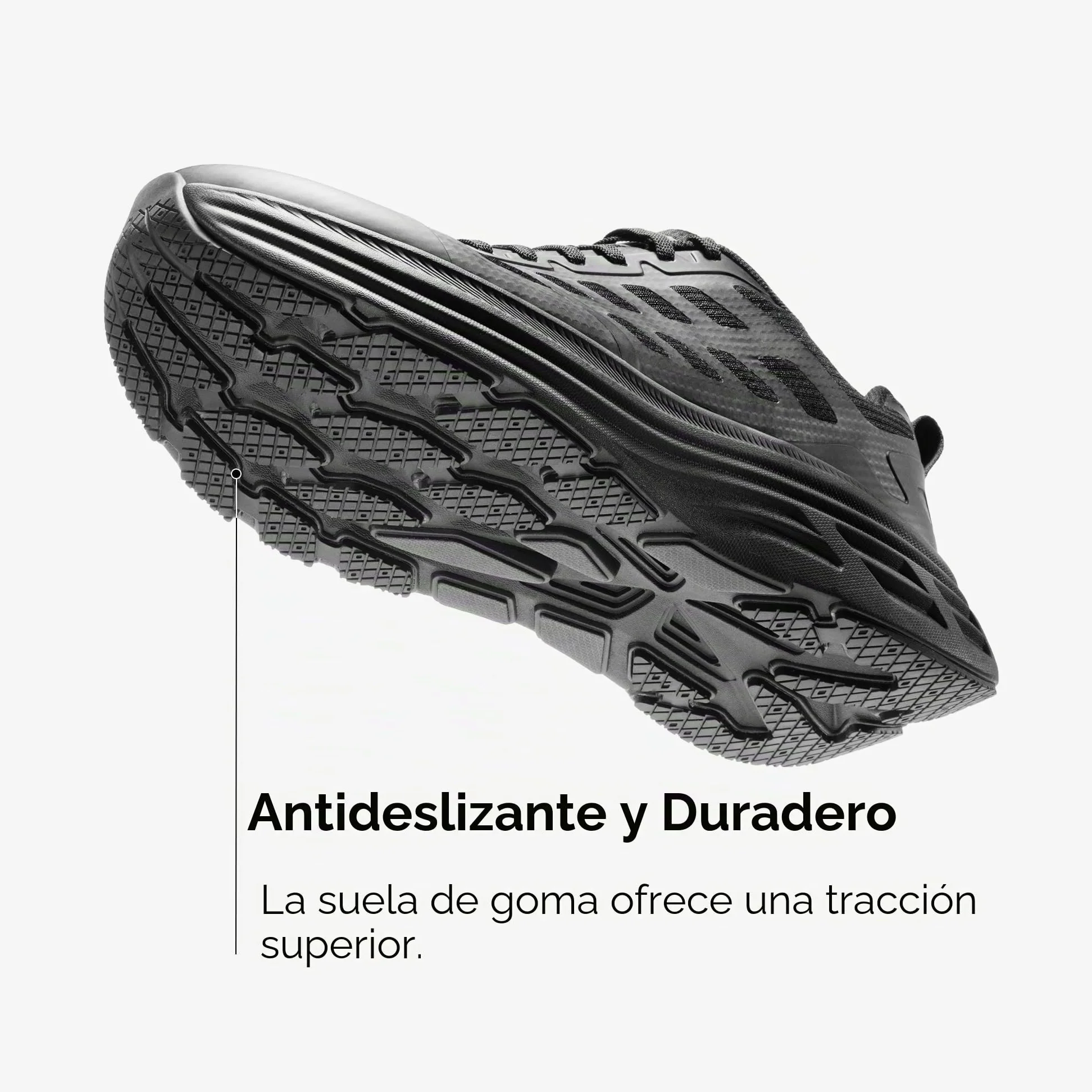 NORTIV 8 Zapatillas Running Deportivas Hombre Walking | Amortiguación EVA de Rebote, Suela de Goma Antideslizante, Malla Transpirable, Soporte TPU Reforzado, Zapatillas Versátiles
