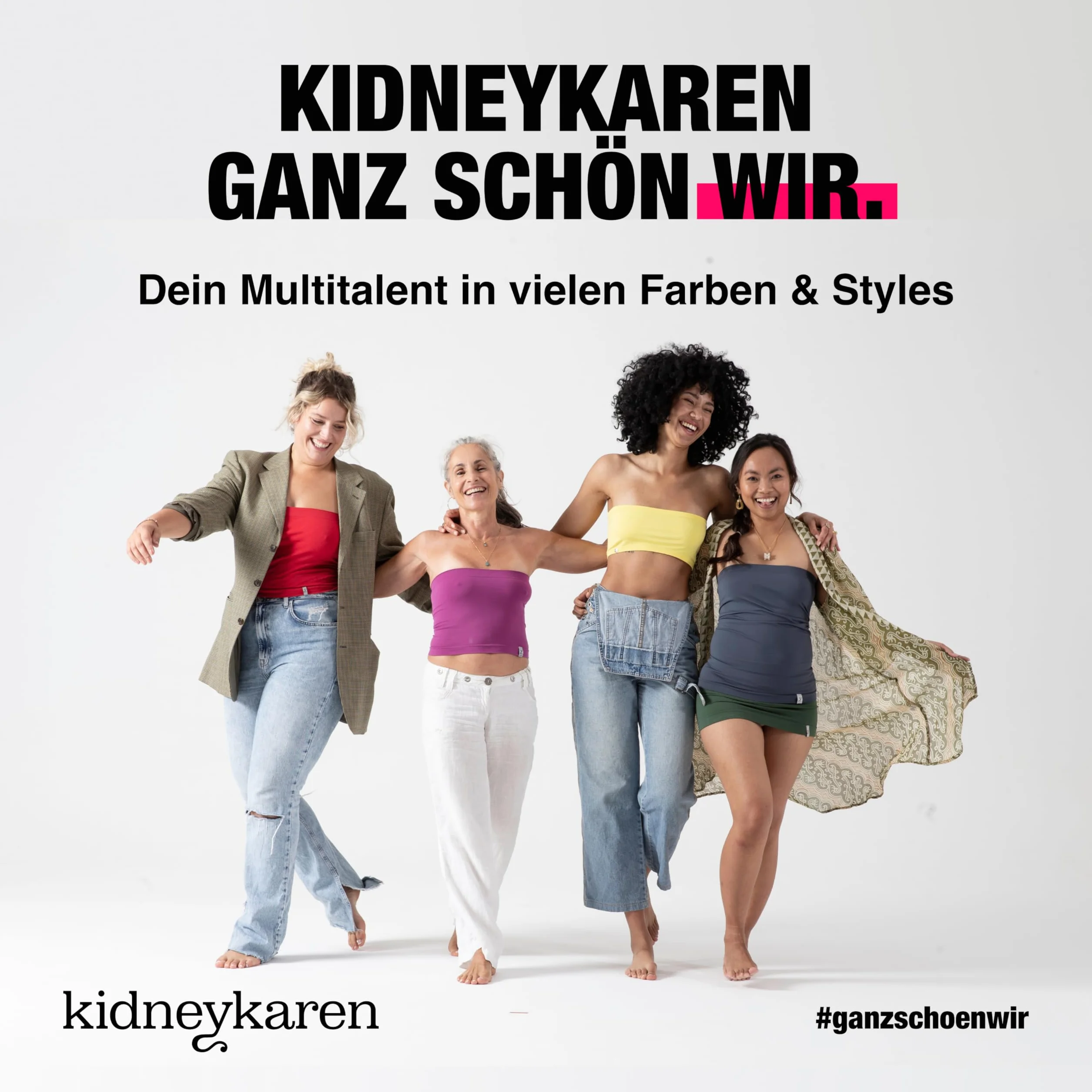 kidneykaren Basic-Tube M Grey Melange