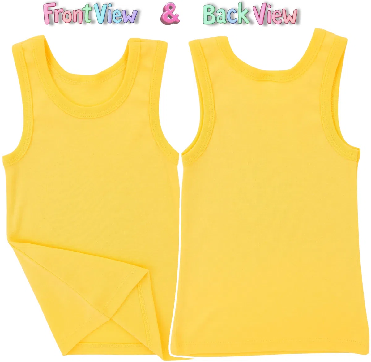tobeinstyle Boy 's 4 unidades Tank Tops