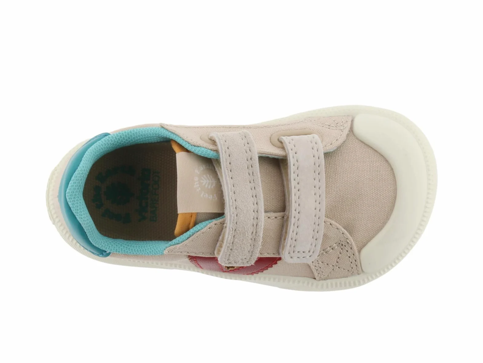 victoria Zapatillas Oliver Barefoot 1356104 | Multicolor Lona & Tiras Adherentes para Niños Unisex