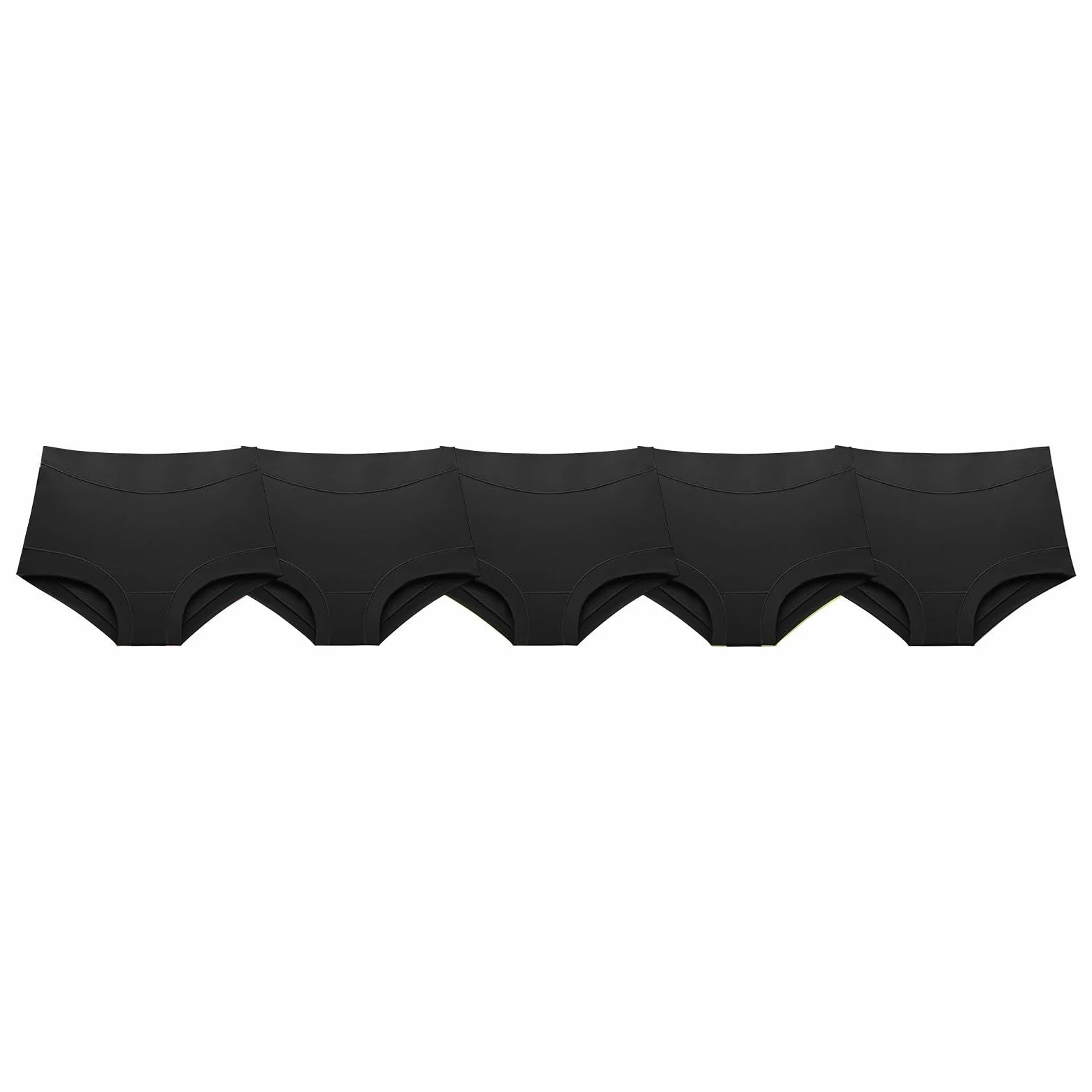 Genérico Bragas Mujer Reductoras Altas Pack de 5 Braguitas Mujer Talla Grande Push Up Panties Calzones Transpirables Comodos Suave