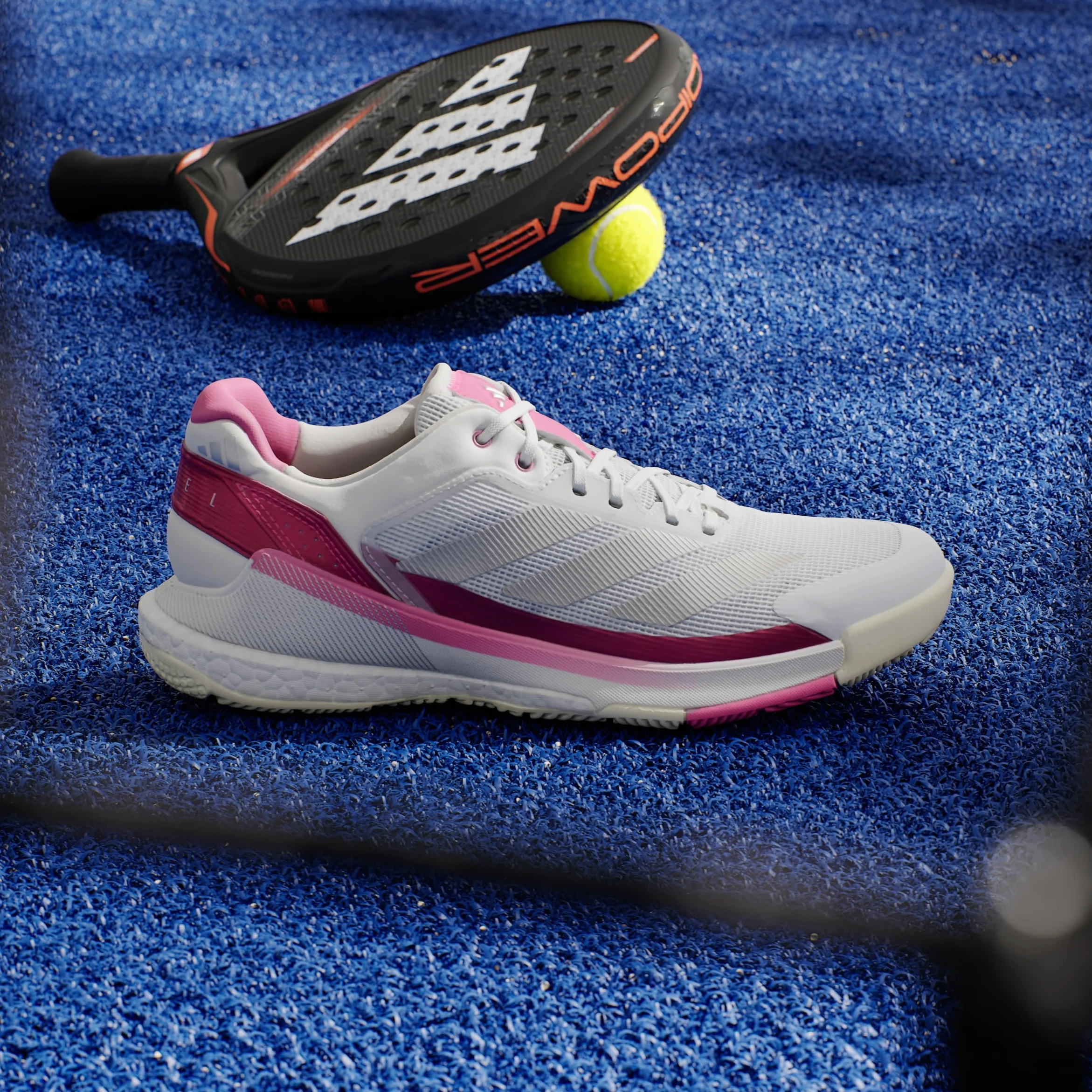 adidas Women's Zapatilla de pádel Crazyquick Boost