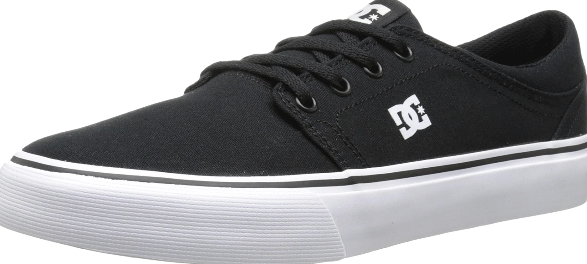DC Shoes Trase Tx - Shoes For Men Zapatillas de Skateboard para Hombre, Black White, 41 EU