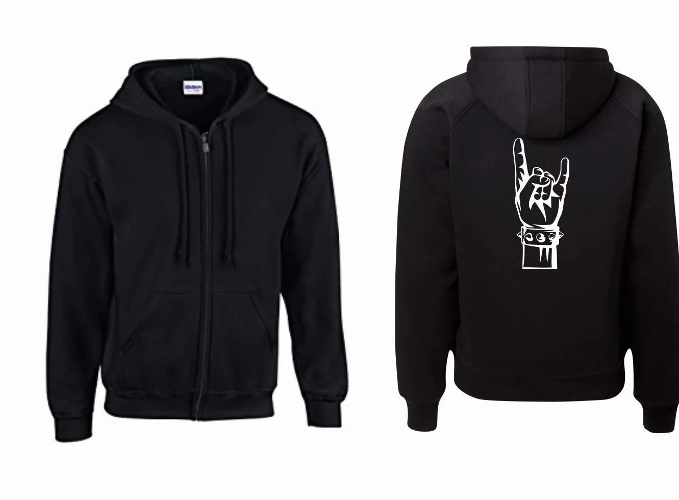 Chaqueta Rock y Roll Heavy Metal firmado a mano