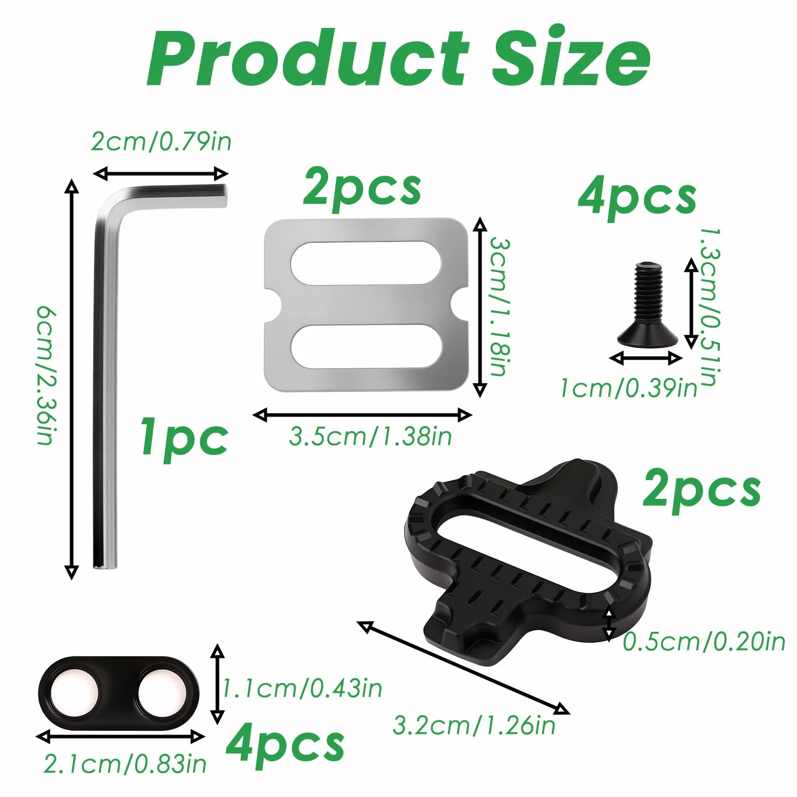 Cleats de bicicleta con placas antideslizantes compatibles con pedales Shimano MTB SPD (SH51) para Cleats Shimano SPD para entrenamiento en interiores, ciclismo al aire libre y commuting