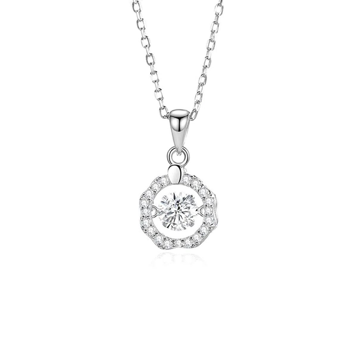 Wycian Hermosos collares para mujer, collares ajustables para mujer, borde ondulado dorado, halo de 40 + 5 cm