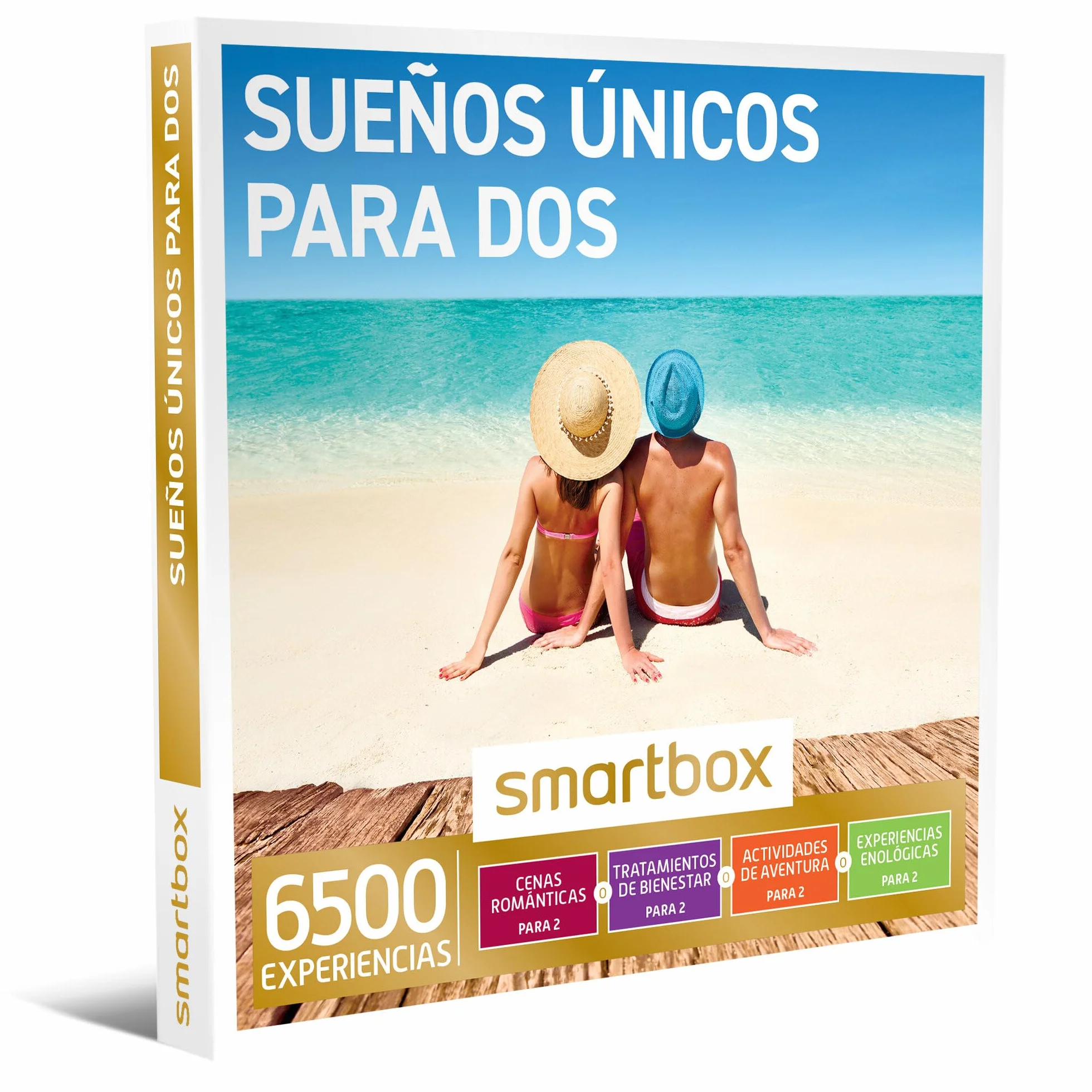 Smartbox - Caja Regalo Sueños únicos para Dos - Idea de Regalo Original - 1 Actividad de gastronomía, Bienestar o Aventura para 2