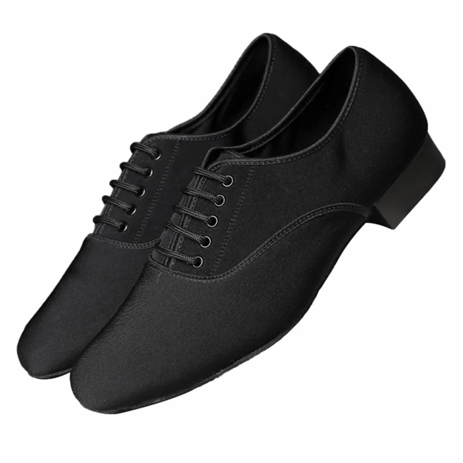 Zapatos de Baile Latino Hombre Zapatos de baile latino de salón, zapatos de Jazz for hombre, zapatillas de deporte for hombre, zapatos de baile profesionales o de práctica de tacón bajo, tela Oxford(I