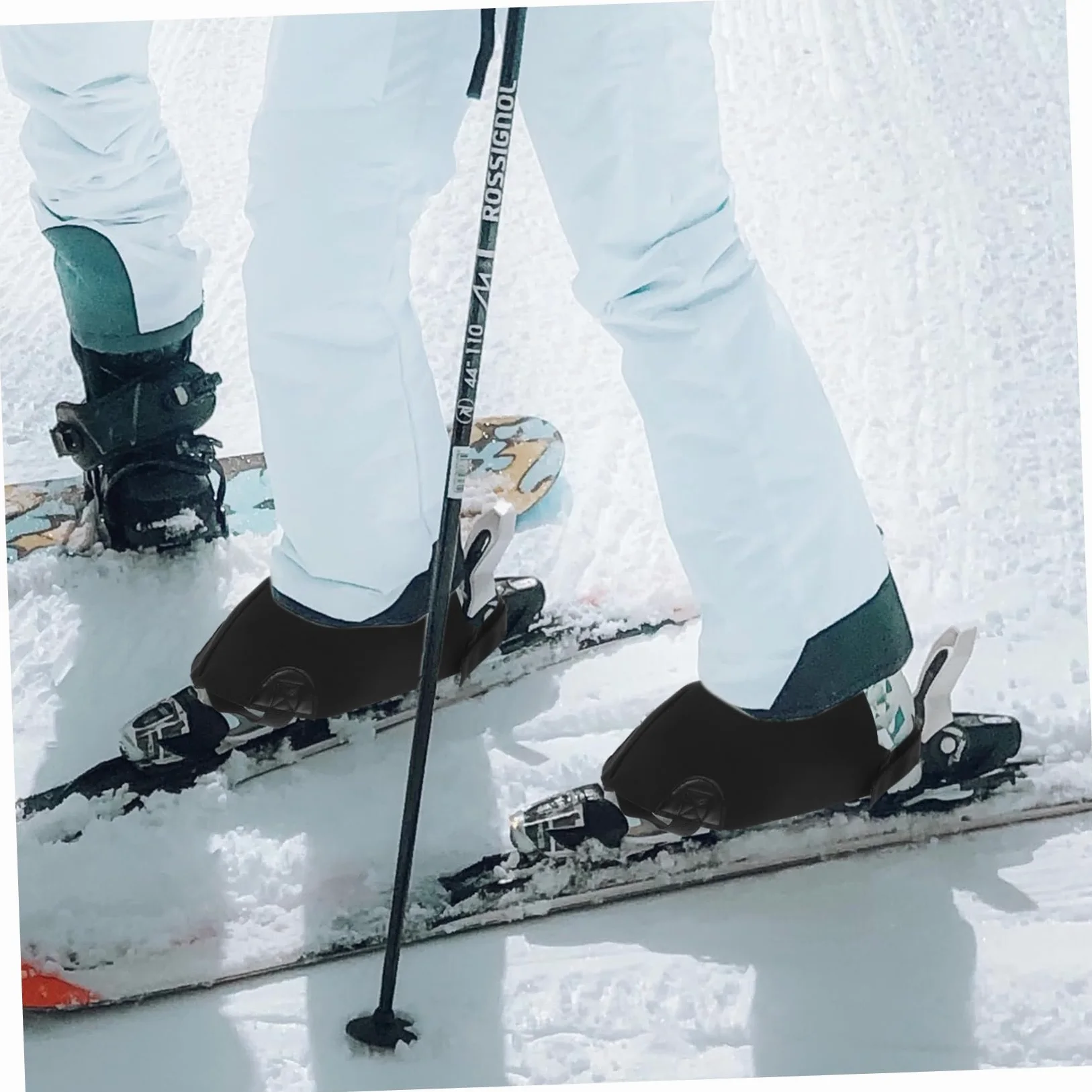 5 Pares De Cubrezapatillas Portátiles para Hombre Y Mujer para Ciclismo Senderismo Esquí Y Nieve.
