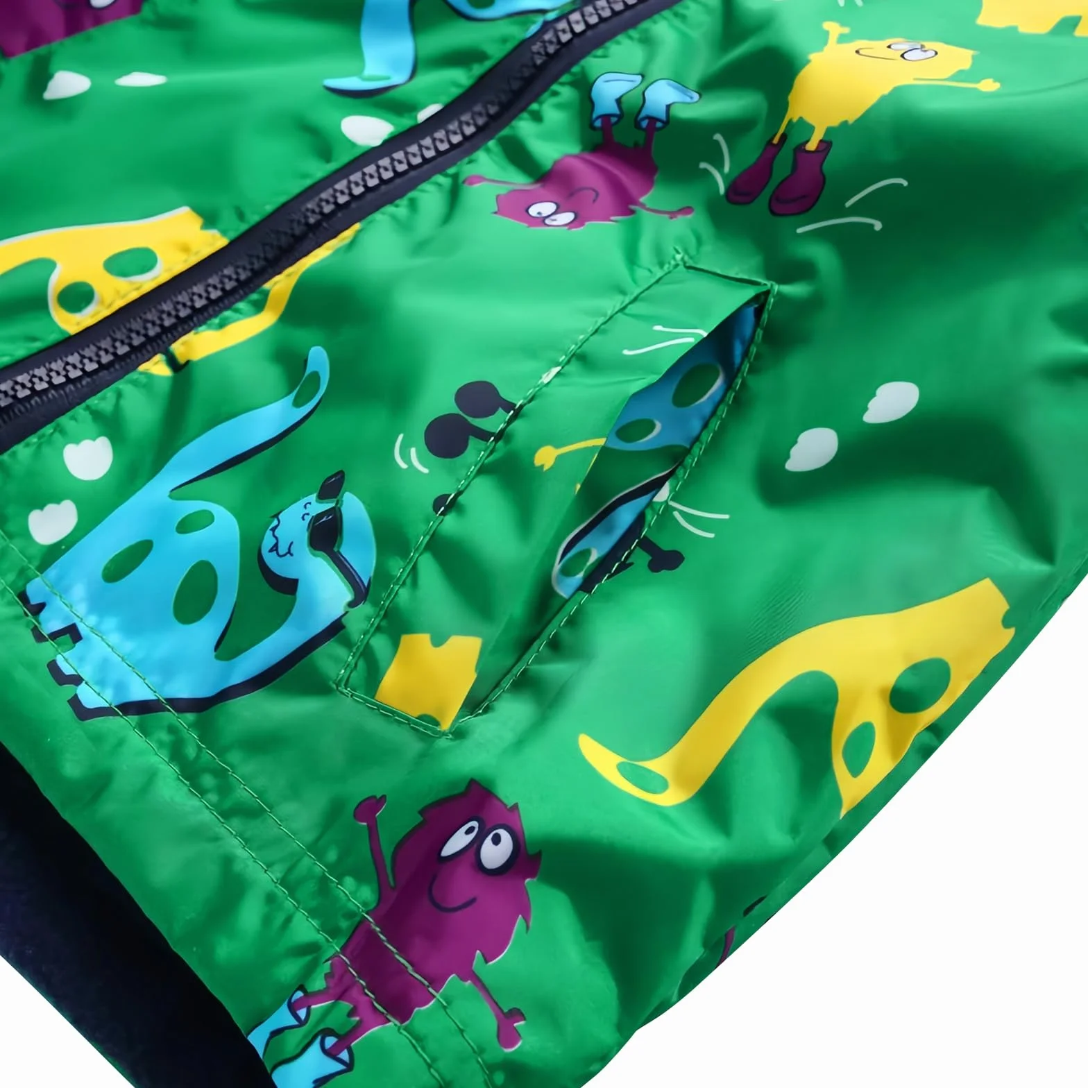 LZH Impermeable Chubasquero para Niño o Niñas, Dinosaurio Capa de Lluvia de Dibujos Animados con Capucha Chaqueta Pantalones Traje