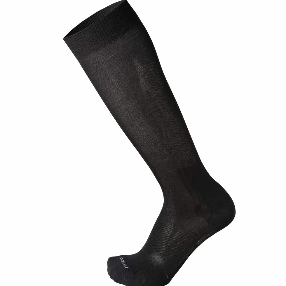 MICO CALCETINES DE ESQUI' SUPERTHERMO Light PRIMALOFT, en Tejido de Primaloft + Fibra LYCRA, 100% Made in Italy, Ultraligero, para Hombres y Mujeres Deportes, en Color Negro