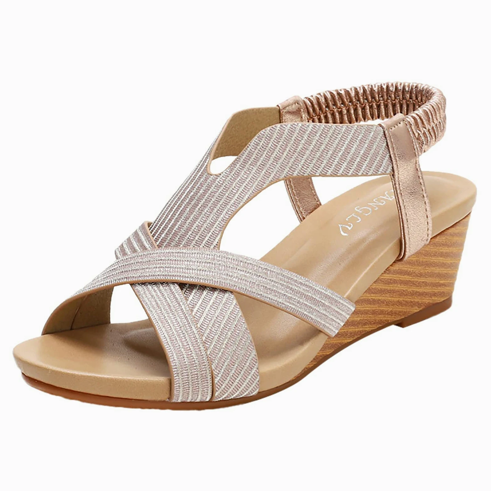 Sandalias Mujer Verano Planas Bohemio Cómodas De Con Punta Abierta Estilo Nacional Para Mujer, Romanas Tacón Pendiente Viaje Cuñas Cuña Ortopedicas Trekking Ancho Especial Pie Cavo