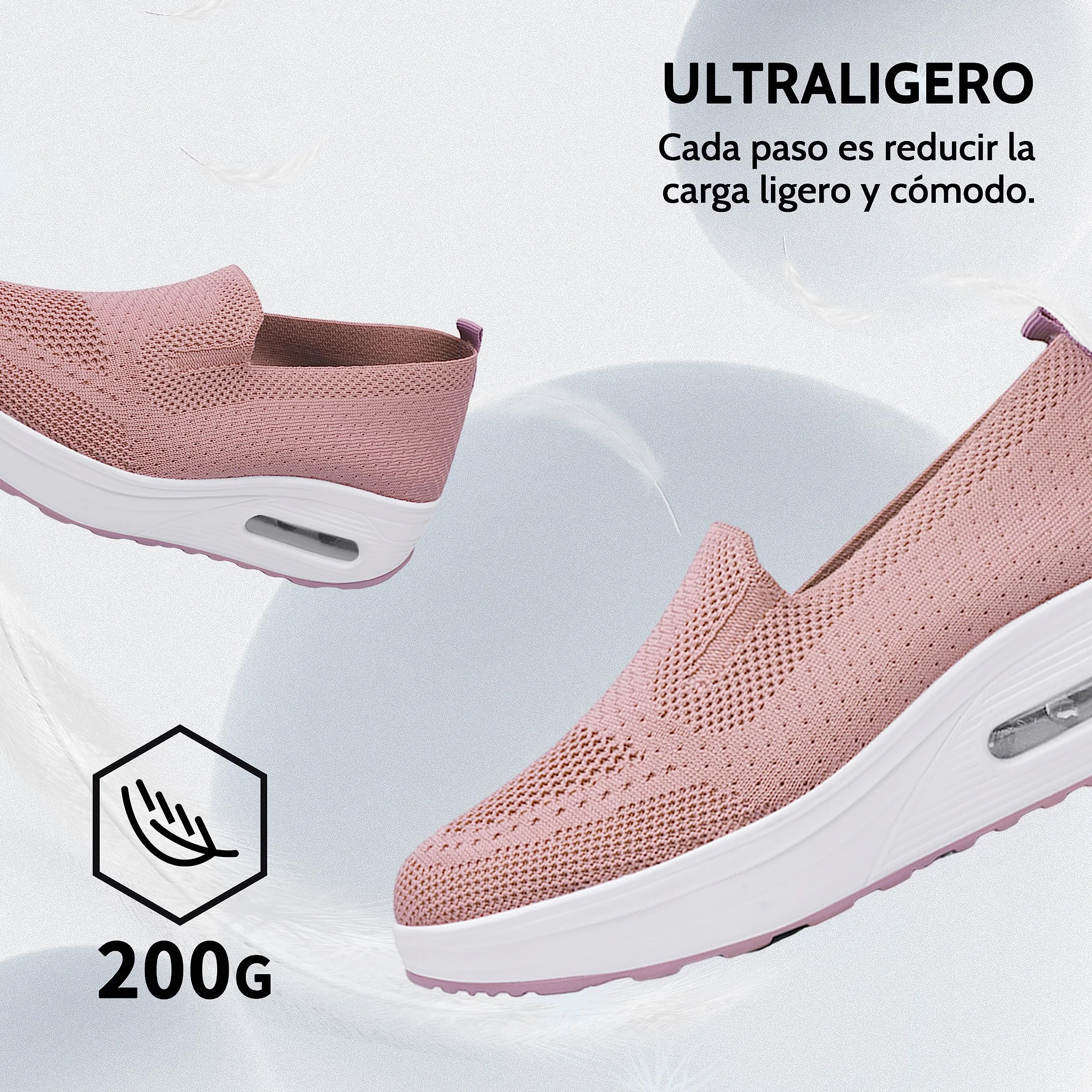 Buty Sportowe Damskie Oddychające Lekkie Siateczkowe 35-42 Sneakersy Zwiększające Wzrost