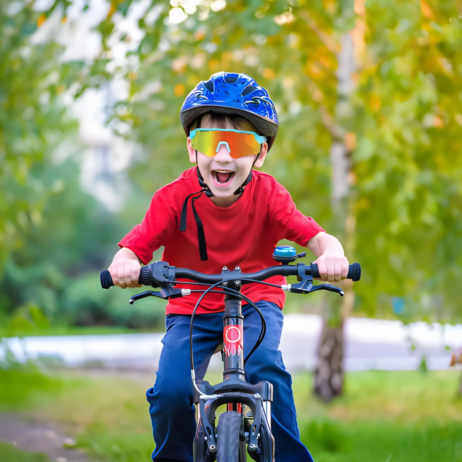 Gafas de Sol Polarizadas UV400 para Niño Niña Deportivas Ciclismo Running