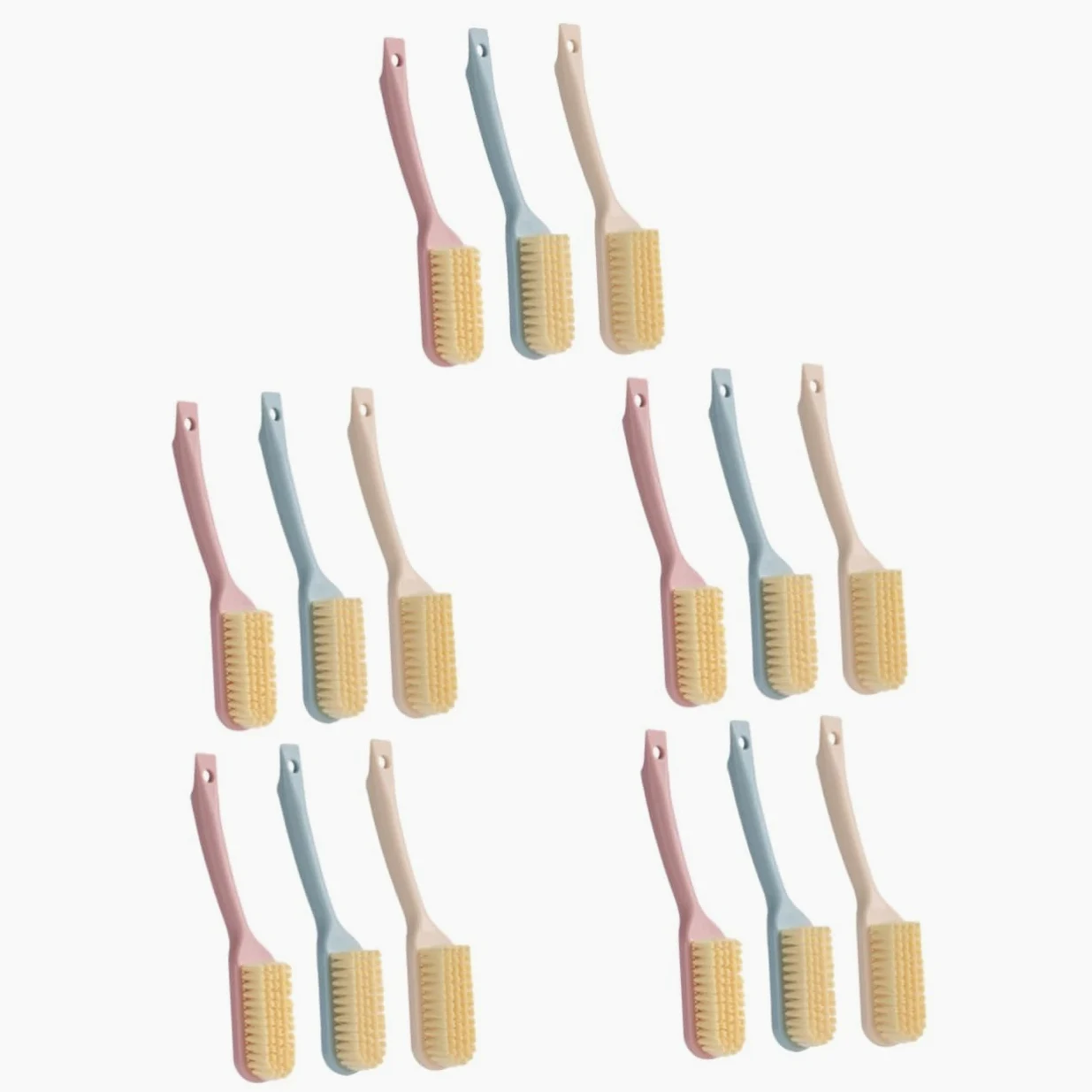 Ipetboom 5 Series Herramienta De Limpieza De Cepillo De Zapatos Duro Zapatilla Fregar Cepillo para Limpiar Zapatos Limpieza De Cepillos De Zapatos Páginas 3 Piezas X 5