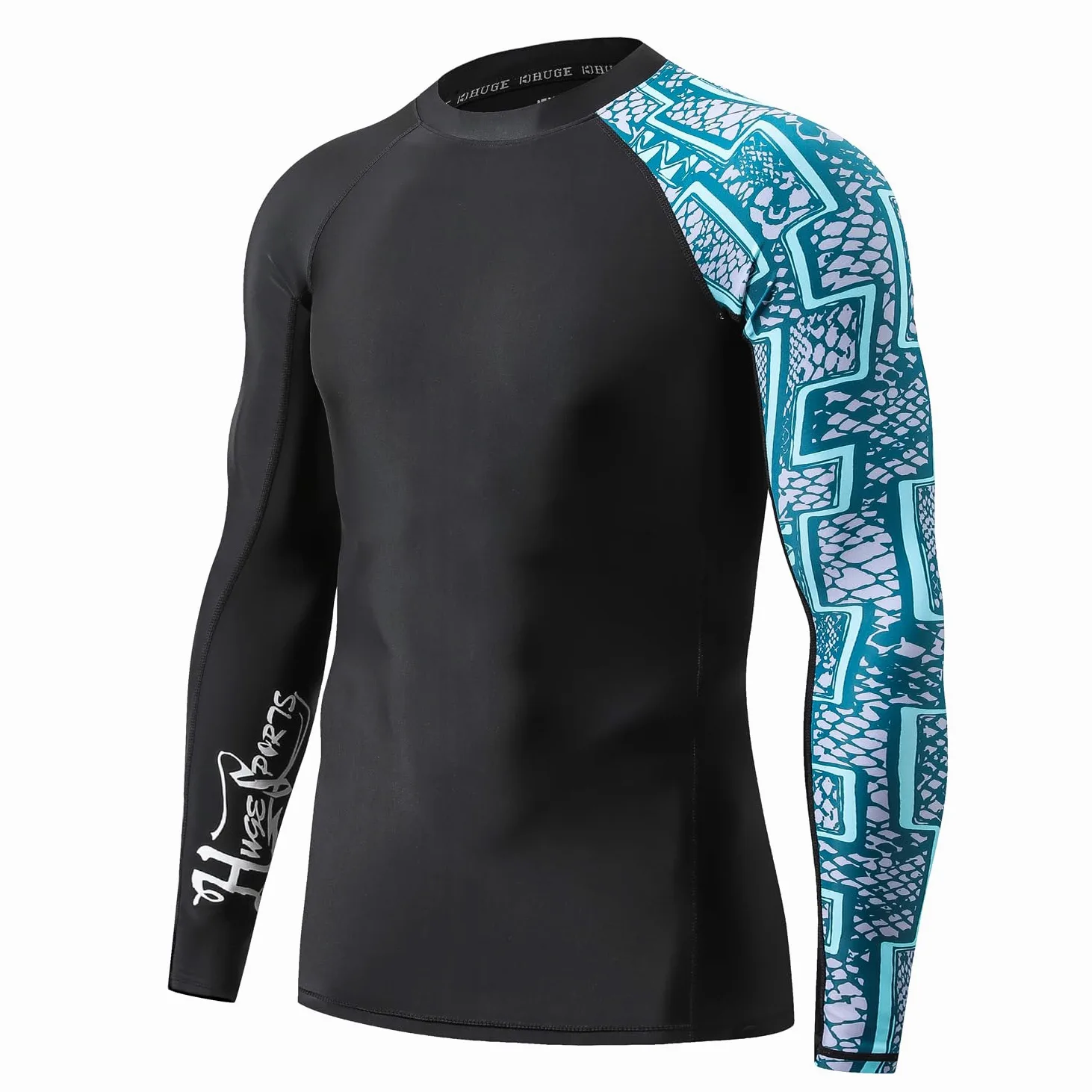 HUGE SPORTS Rash Guard - Protecci¨®n De para Surf para Hombre
