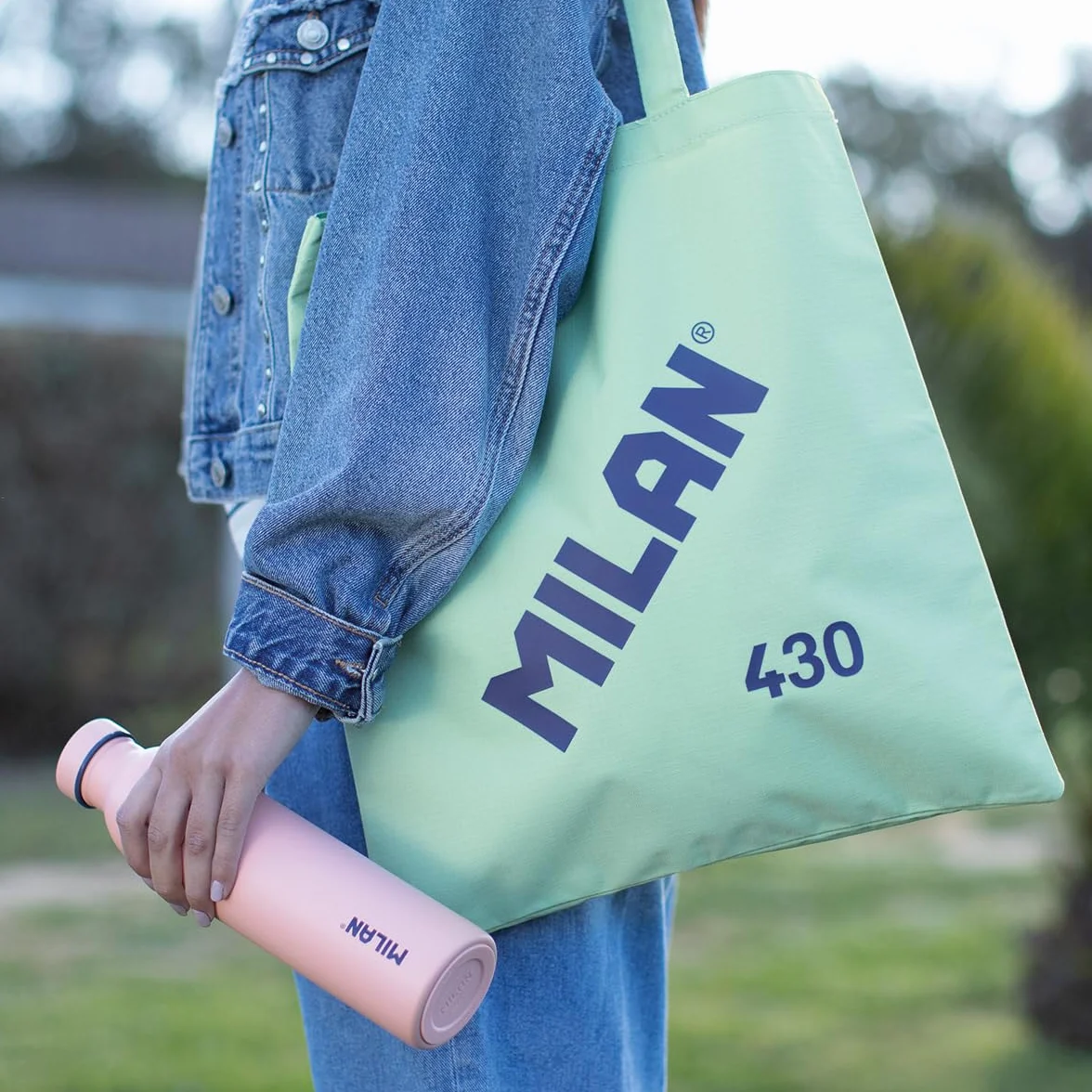 MILAN® Bolsa Tote bag serie 1918 verde