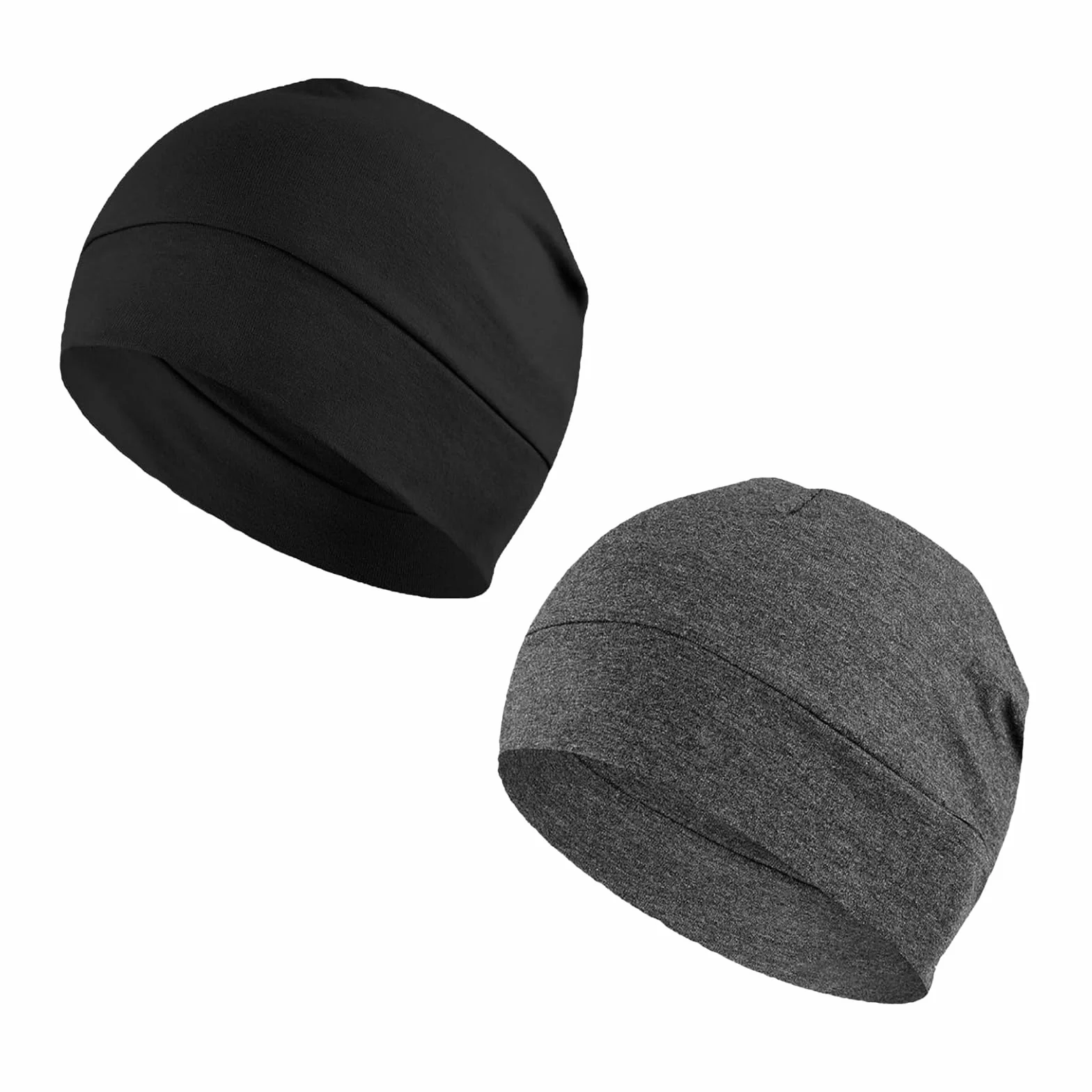 Gorro Transpirable Algodón para Hombre Mujer Running, Casco Bicicleta Moto, Durag Bajo Casco Ciclismo Multifuncional
