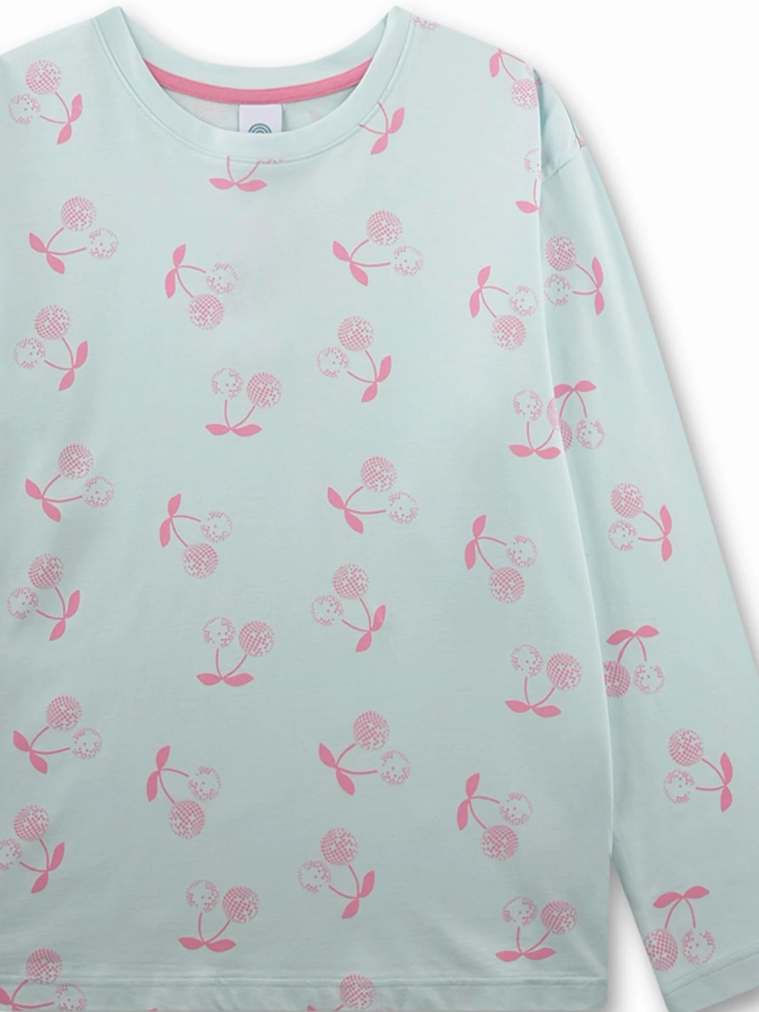 Sanetta 246080 Juego de Pijama, Verde Claro, 164 cm para Niñas
