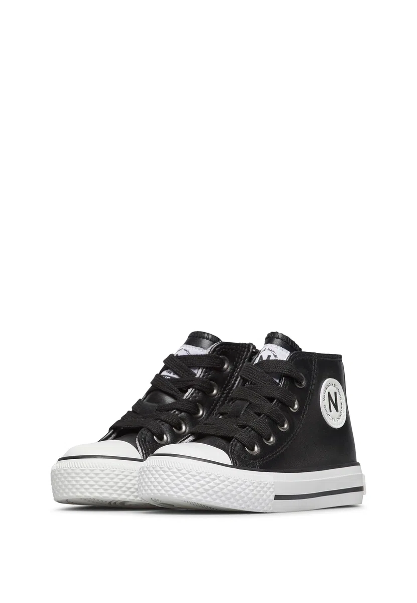 Naturino Zapatillas Deportivas de Corte Alto de Piel