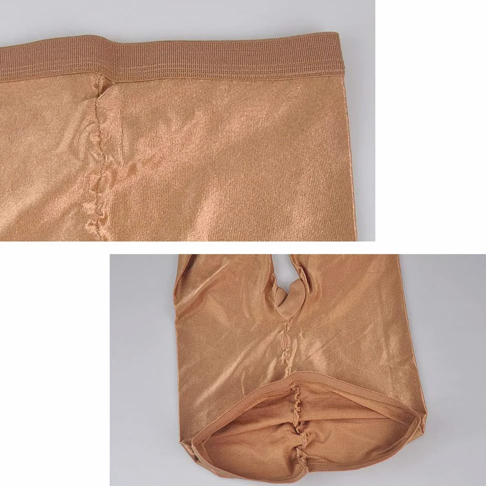 Pantimedias para Mujer, Pantimedias súper Sexy y Brillante, Medias de Seda Transparente, Stretch Plus Pantimedias, Medias de Cadera con Cintura