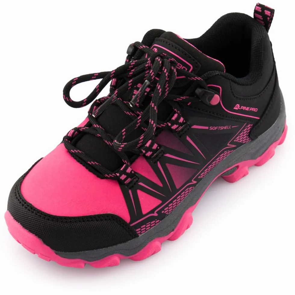 Alpine Pro FARO Unisex Niños Senderismo Zapatos Activos Zapatos de Trekking Ligeros Zapatos de Exterior Zapatos de Senderismo Duraderos Zapatos de Caminar Transpirable Tejido Exterior Softshell Base