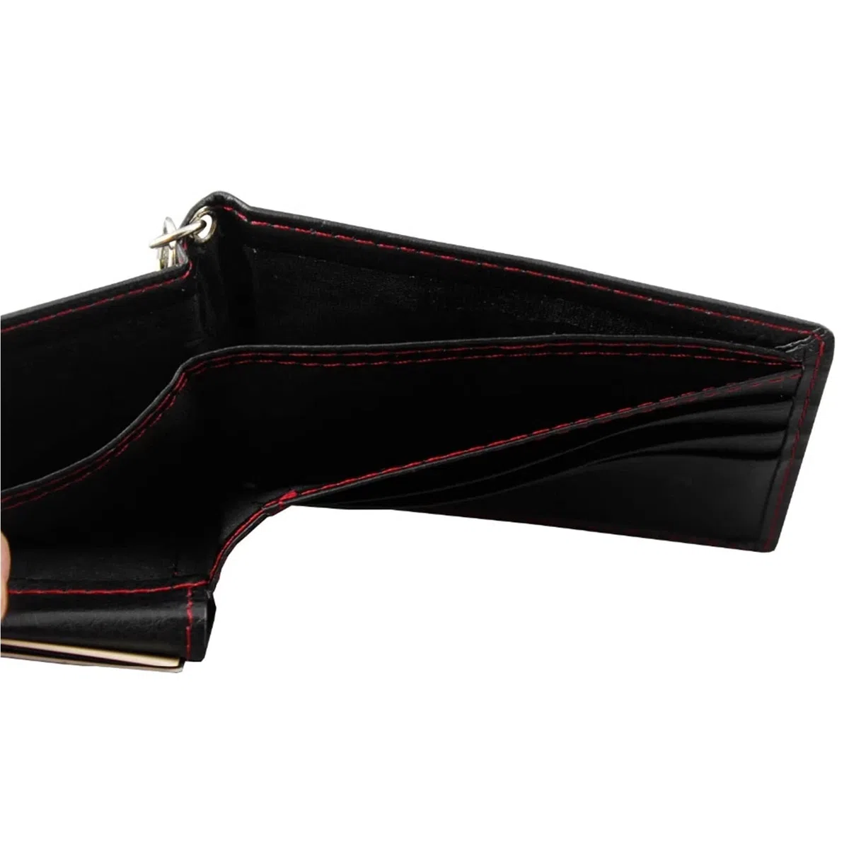 Cartera Cadena Piel Billetera con Cadena for Hombre, Billetera de Cuero for Bicicleta, camión, Rock para Hombres
