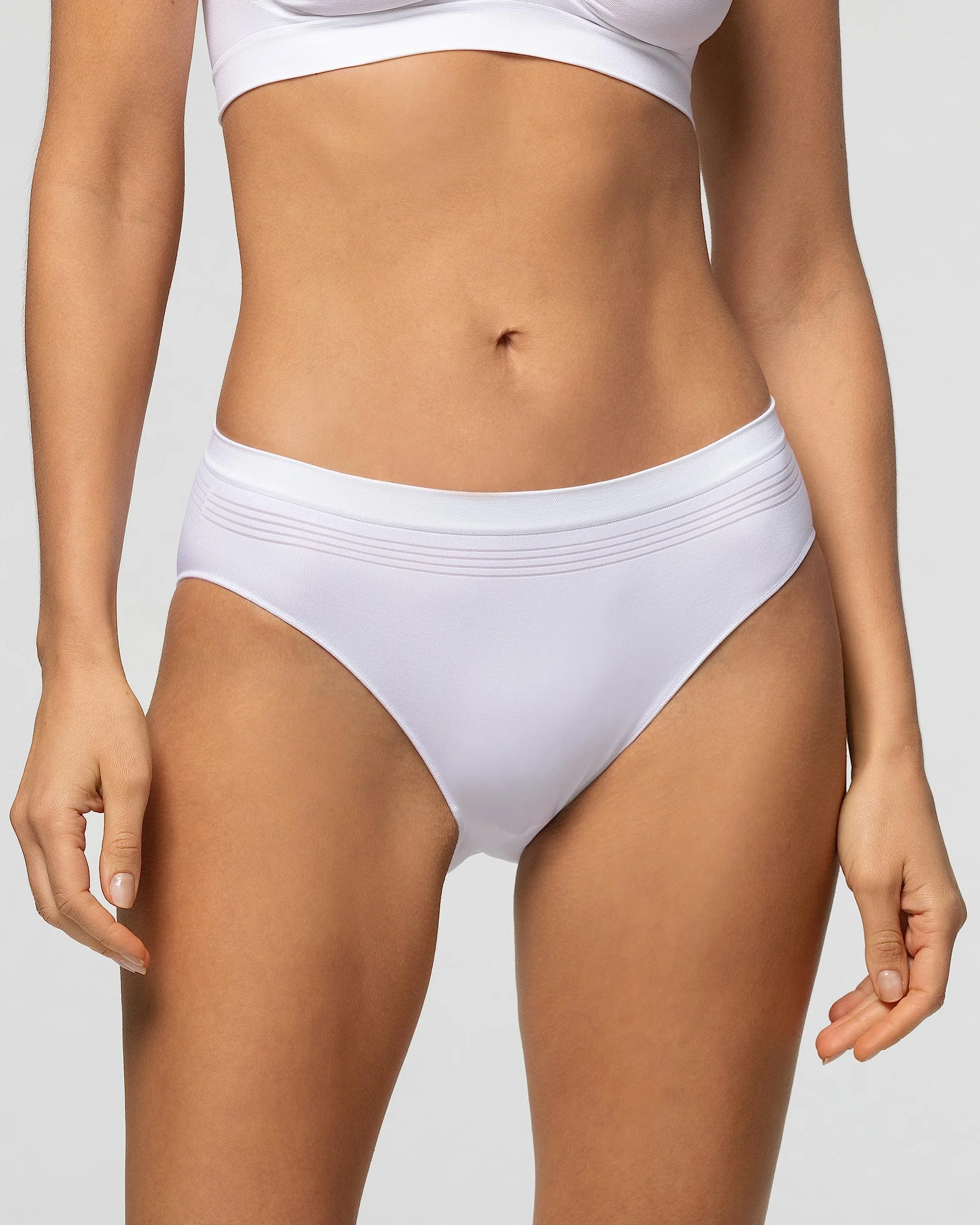 POMPEA Slip Seamless Ropa Interior Pack de 5 Mujer