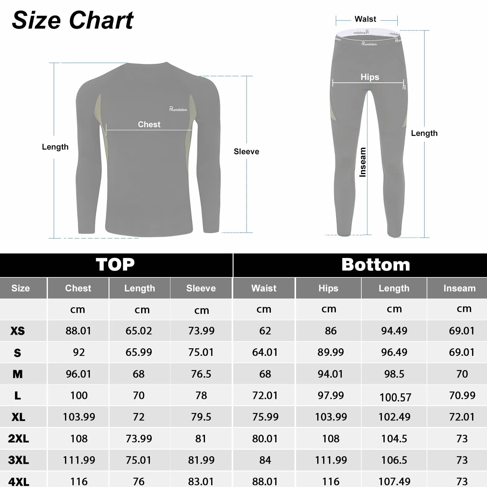 romision Ropa Interior térmica para Hombre, Ropa Interior Funcional, Forro Polar Interior, Ropa Interior de esquí, Conjunto de Ropa Interior térmica Suave