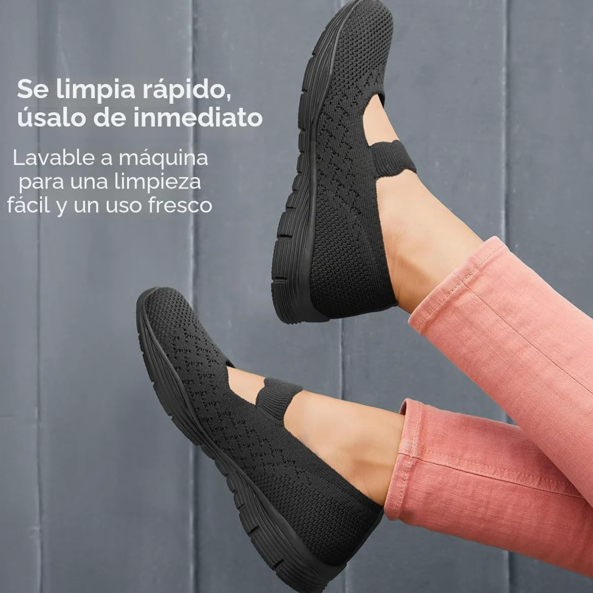 Skechers Seager - Power Hitter - Engineered Knit Mary Jane Mercedita planaMujer