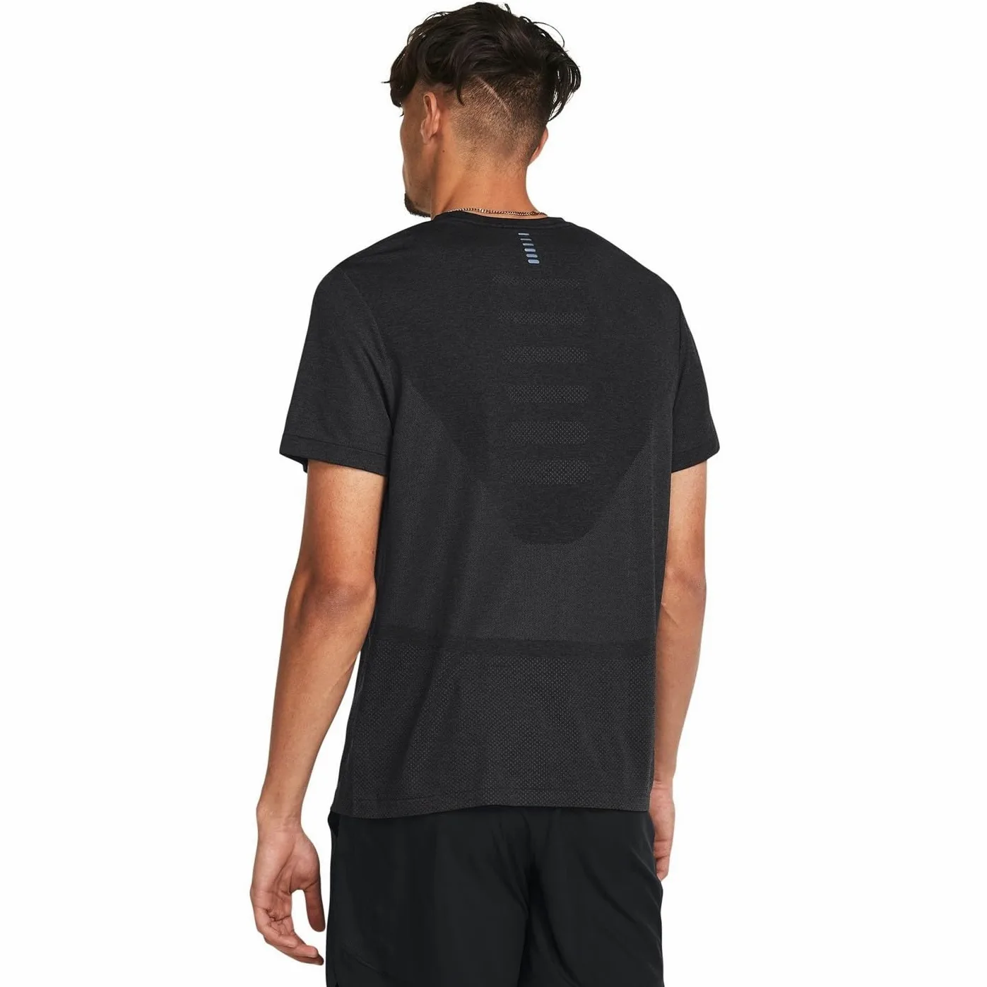 Under Armour Seamless Stride Camiseta de Running Hombres Black