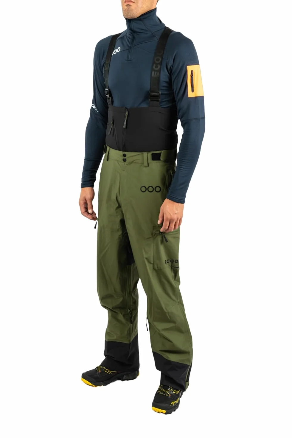 Ecoexplorer Pantalon Nieve Esqui Impermeable Hombre Verde