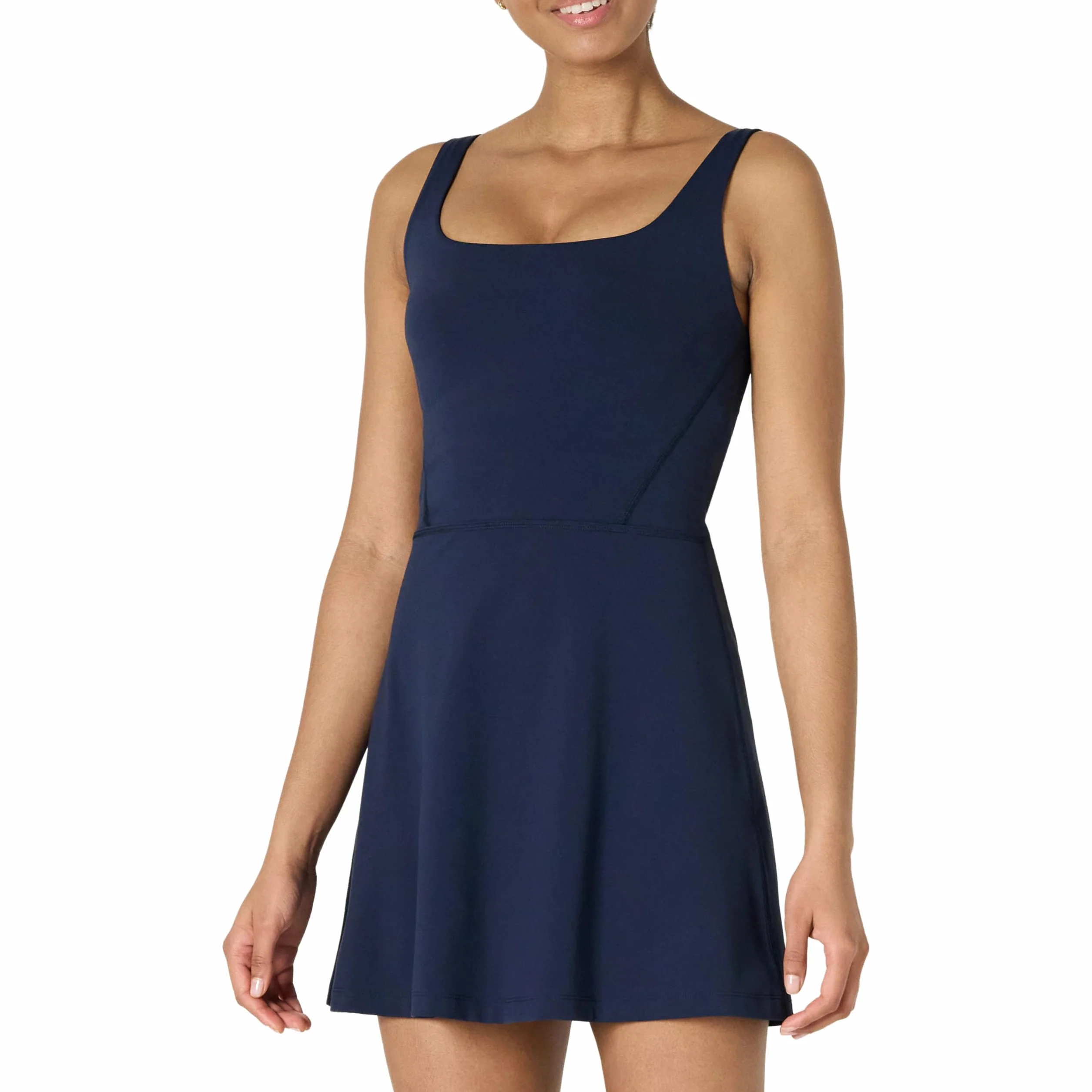 Amazon Essentials Vestido de Tenis FormFlex Largo Suave Mujer