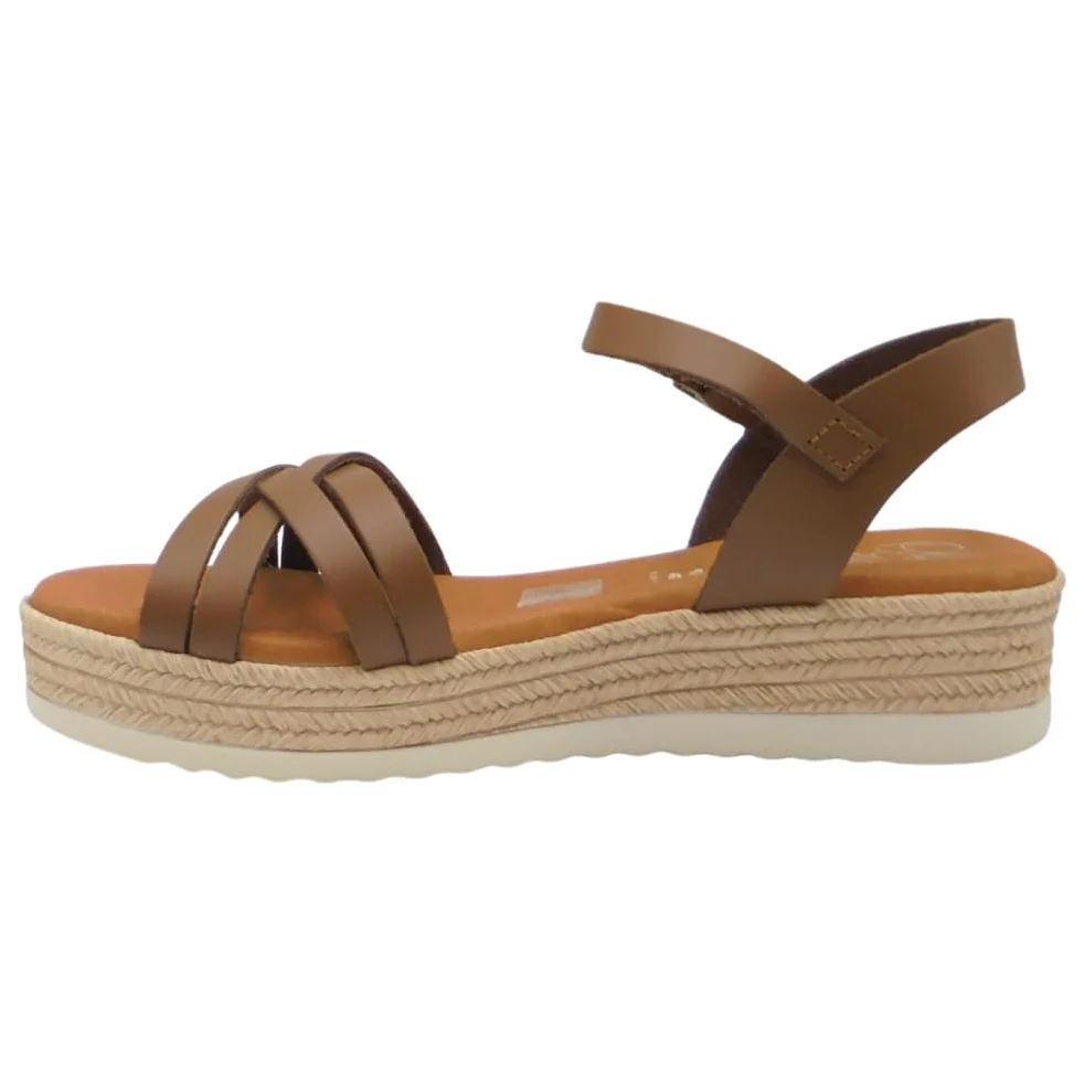 Oh! My Sandals - 6010 Zara Sandalias de Mujer cómodas con Plataforma Ligera y Plantilla Gel, Fabricadas en españa para: Mujer