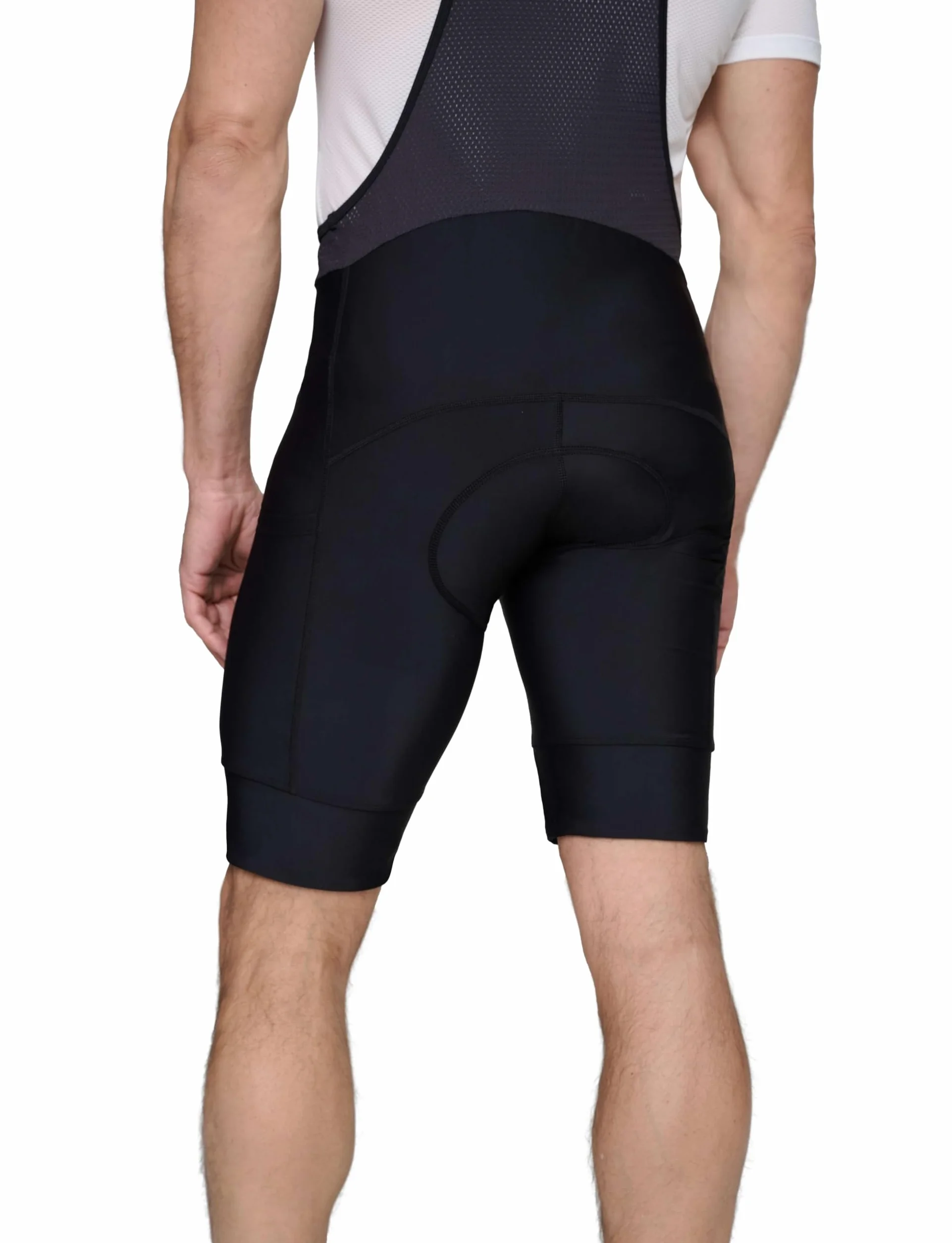 TCA Culotte con Tirantes Hombre Acolchado – Pantalón Corto Ciclismo con Bolsillos Laterales – Tejido Secado Rápido Carretera, Gravel y MTB