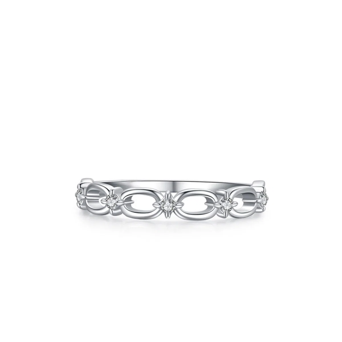 Anillos de boda para mujer con diamante, anillo de compromiso de oro real macizo de 9 quilates, 14 quilates, 18 quilates, delicado diamante real, oro blanco, anillo de compromiso para novia