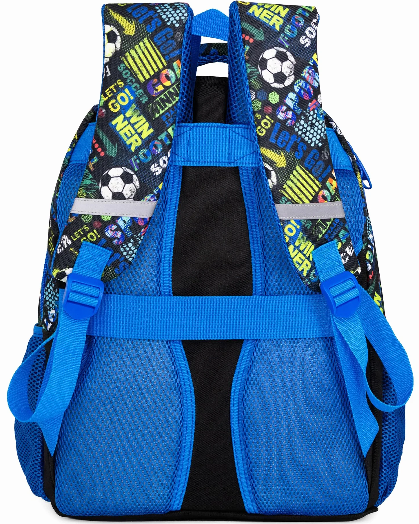 Mochila Escolar con Ruedas Niño 29L 2in1 Goal Power | Carro Extraíble, Ergonómica, 33x43x20 cm, 6-12 Años, Educación Primaria, Julian Ross
