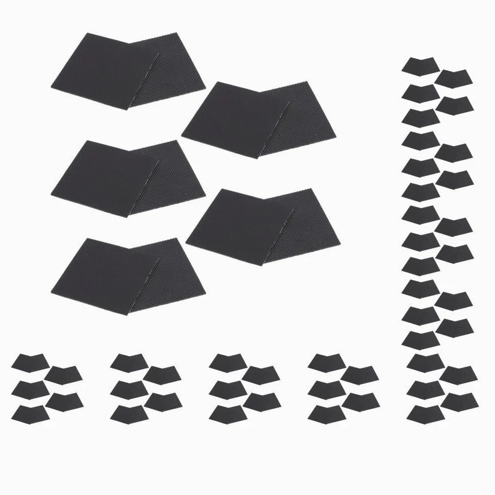 Juego de 10 protectores antideslizantes autoadhesivos para suela de talón de zapato