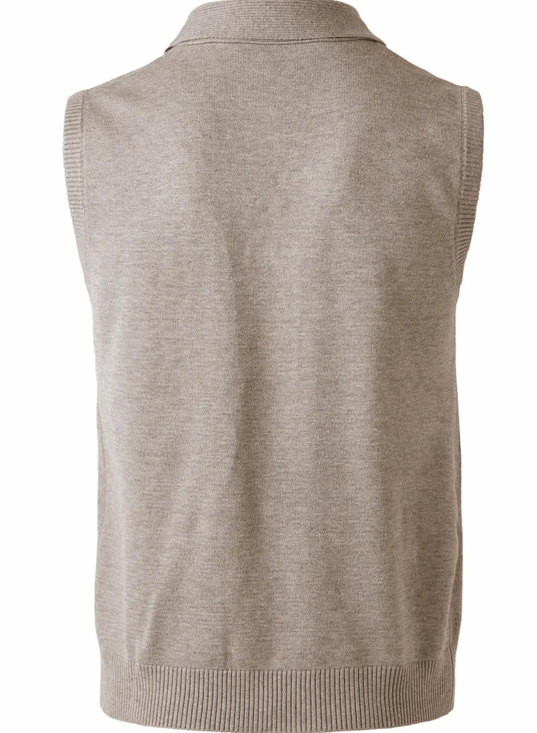 Chalecos de Punto para Hombre Jerséis sin Mangas Cárdigan con Botones