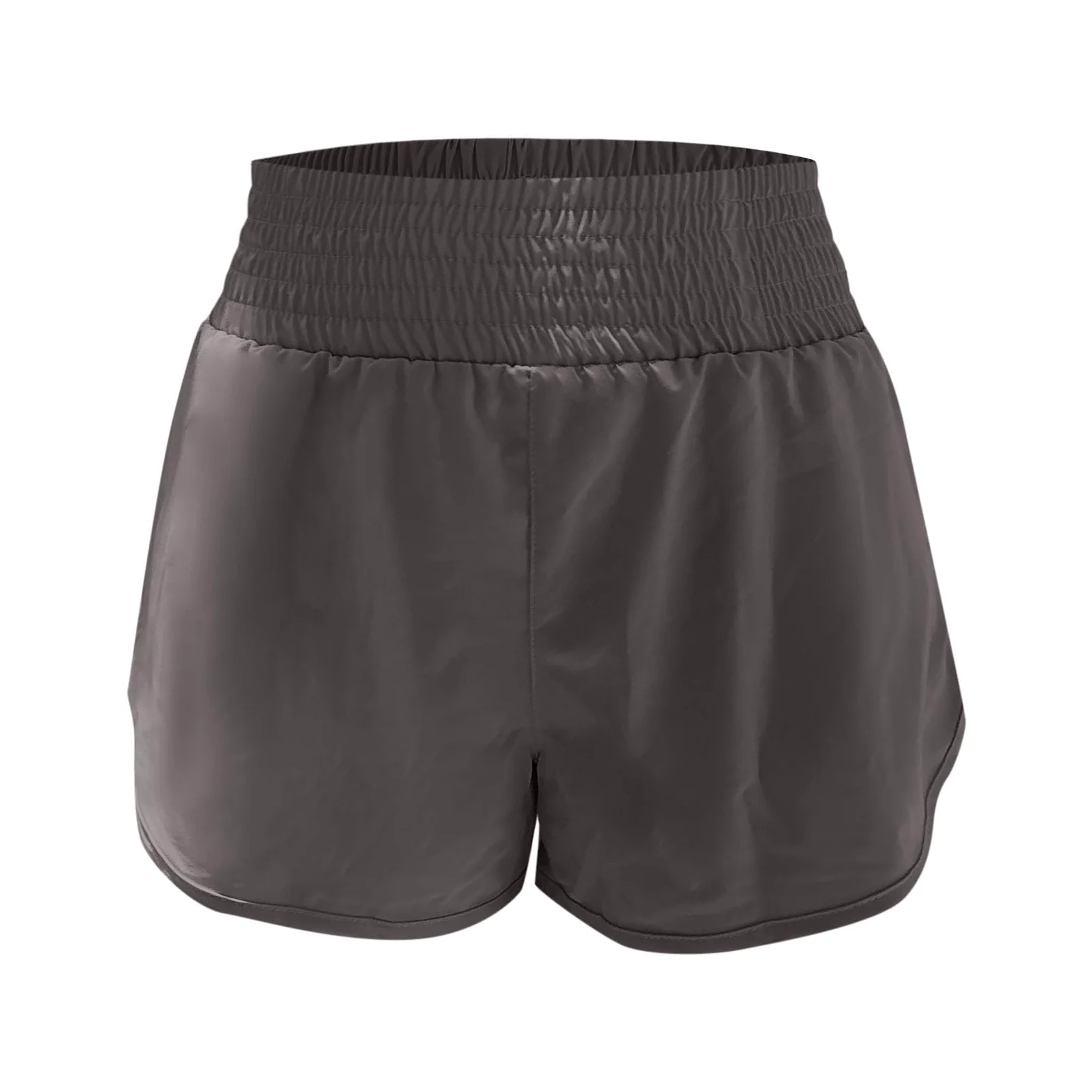 WWricotta Pantalones Cortos Yoga Cintura Alta Anchura con Forro Incorporado Transpirables Secado Rápido para Entrenamiento Gimnasio Usar General Mujer Tejido Elástico Cómodos Funcionales Bolsillo