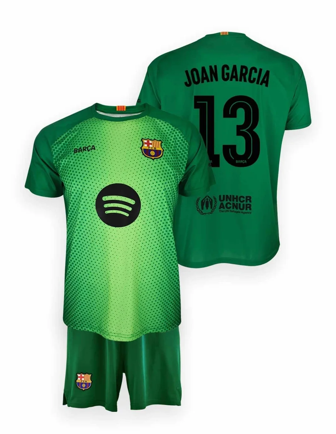 FCB Bc49 Equipación porteros FCB Unisex niños (Pack de 2)