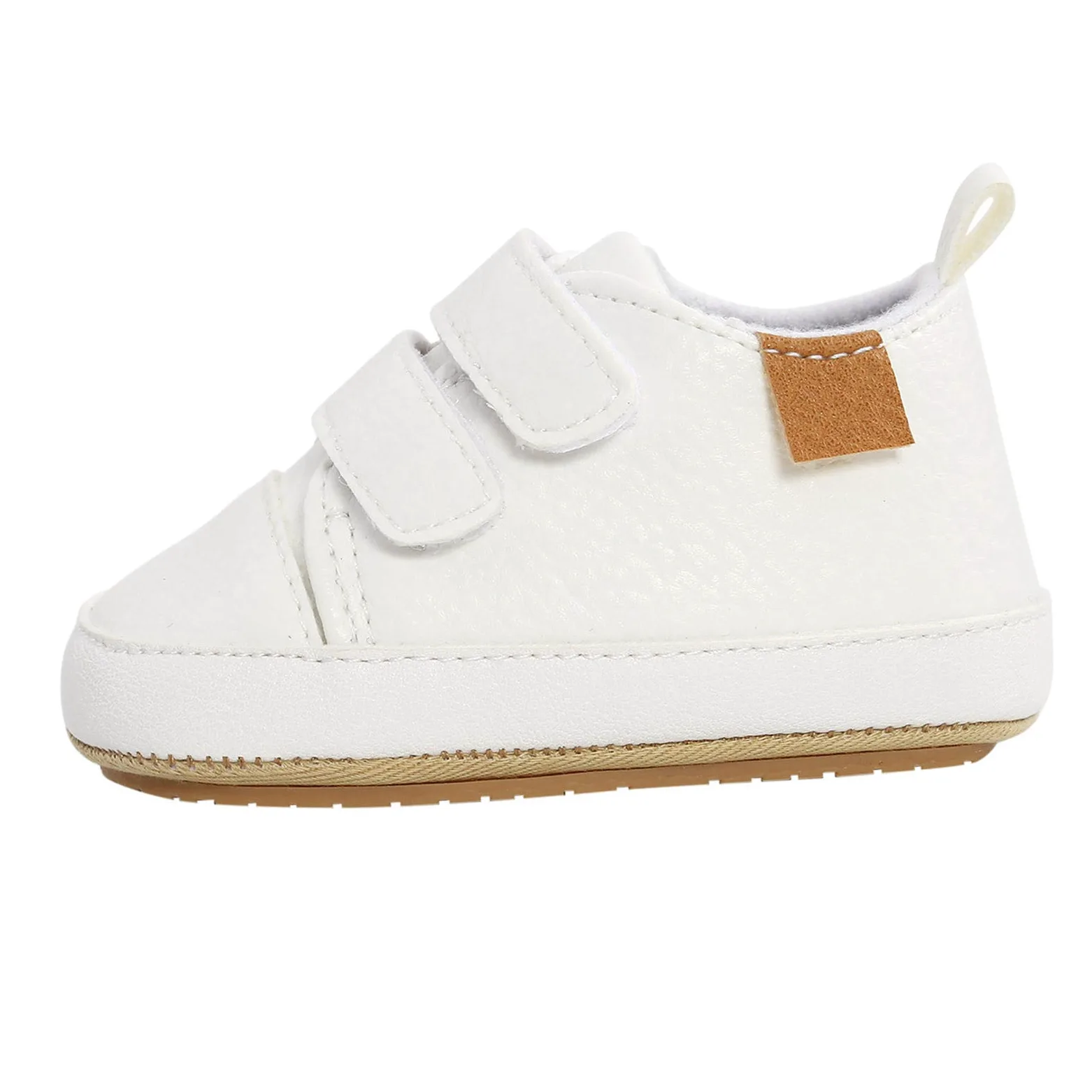 Zapatillas Deportivas para bebé niñas con Antideslizante Cuero Caminantes Goma niños