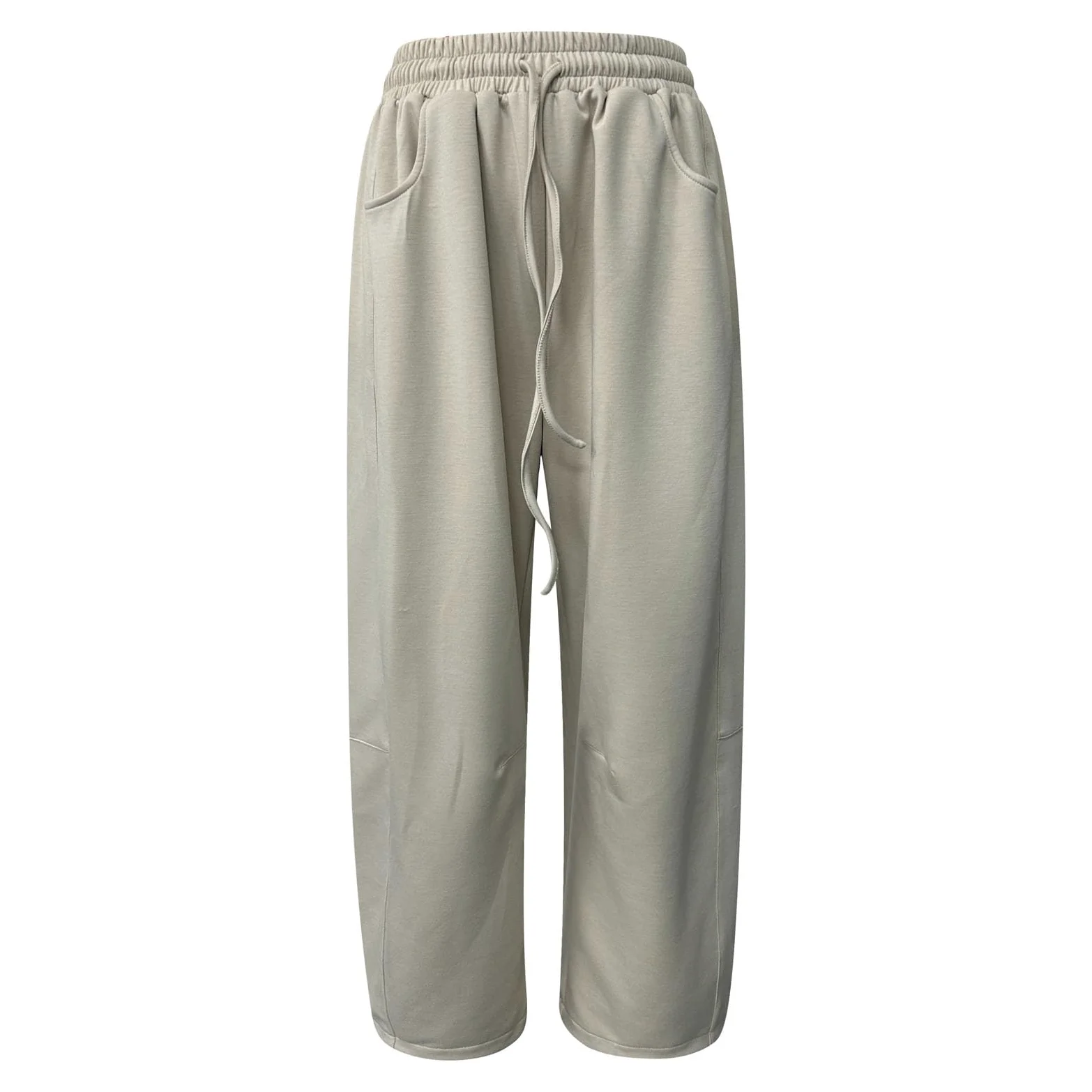 Pantalones de chándal para mujer, holgados, pantalones de deporte de pierna ancha, pantalones de chándal de moda, pantalones de chándal de cintura alta, cómodos, pantalones de entrenamiento